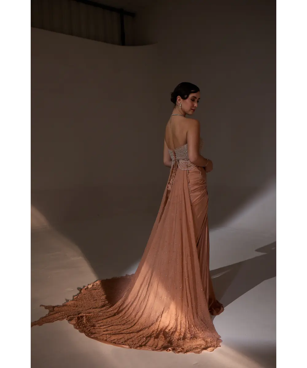 Qulara Drape Lahenga