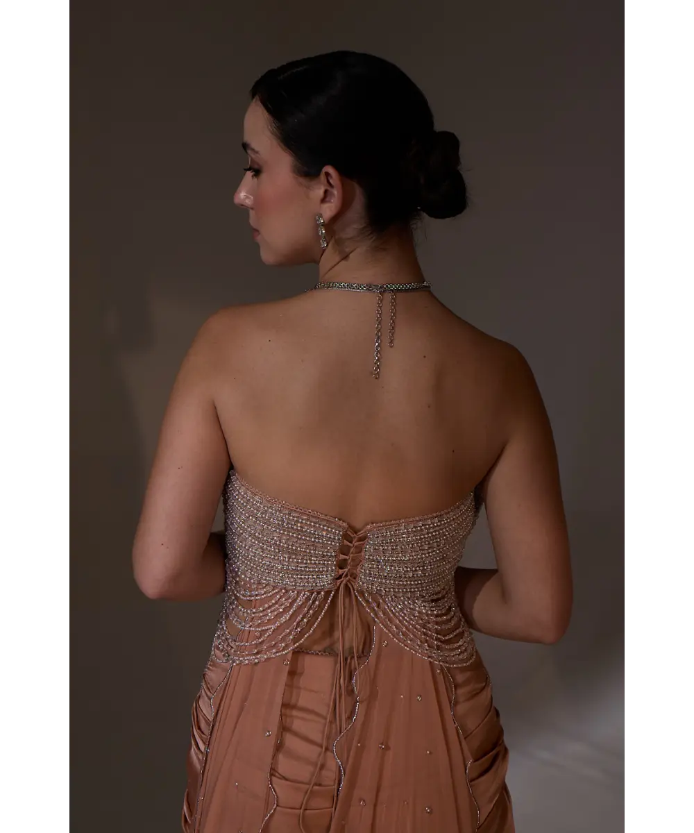 Qulara Drape Lahenga