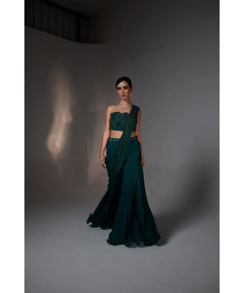 Nora Corset Sharara set