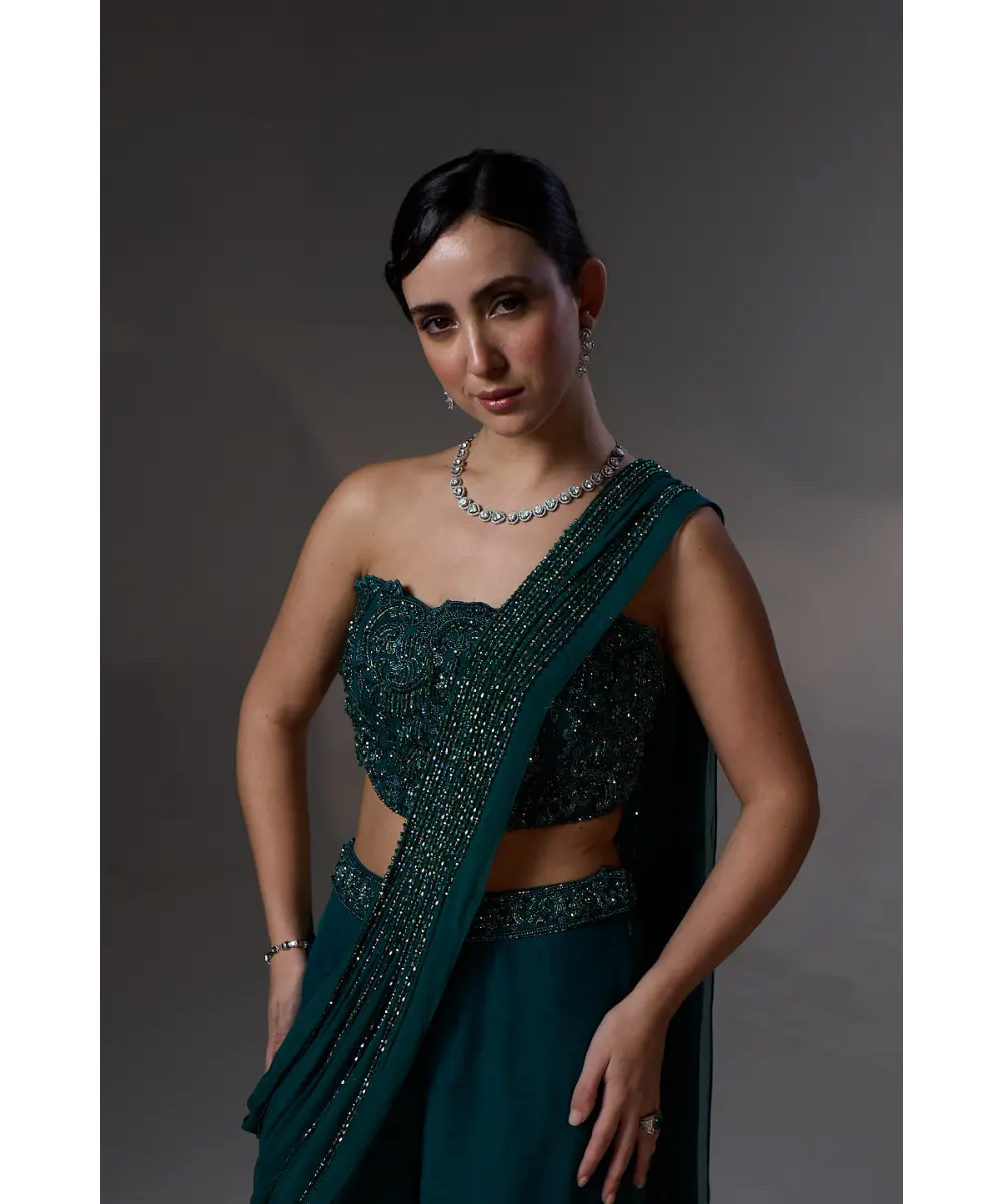 Nora Corset Sharara set