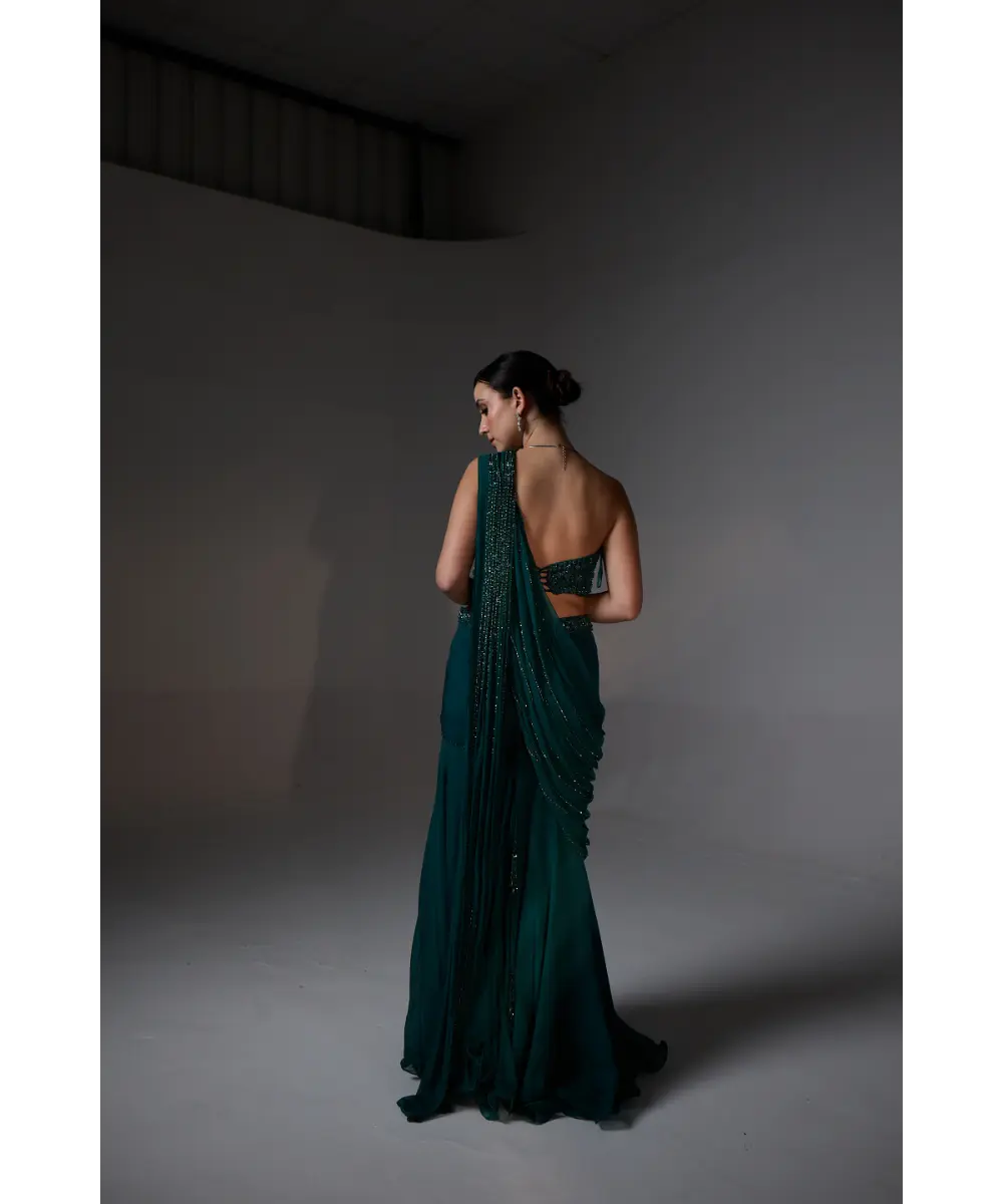 Nora Corset Sharara set