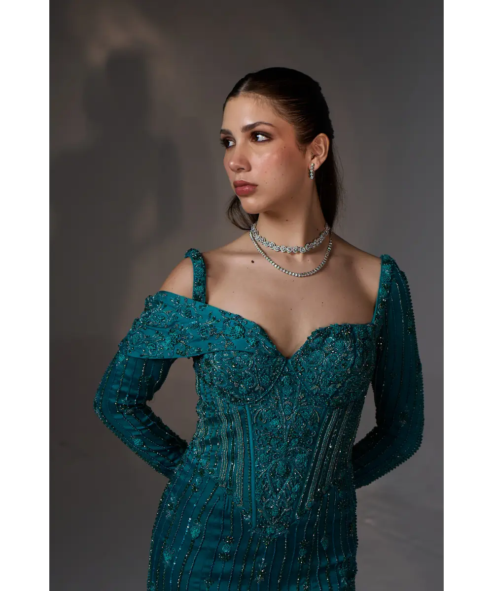 Fiona Corset-lehengas set