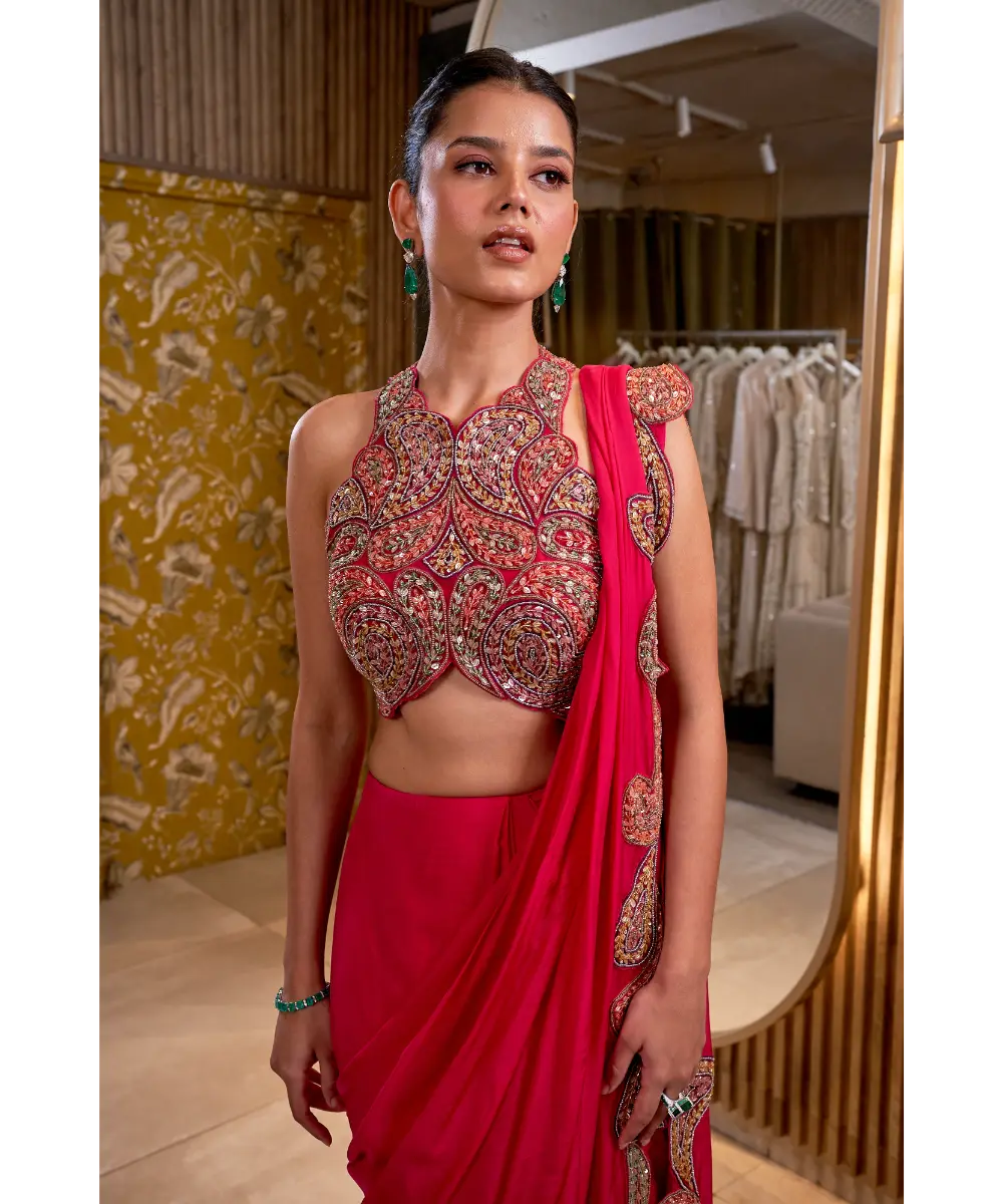 RIDHIMA BASIM -  Parizaad Saree Set