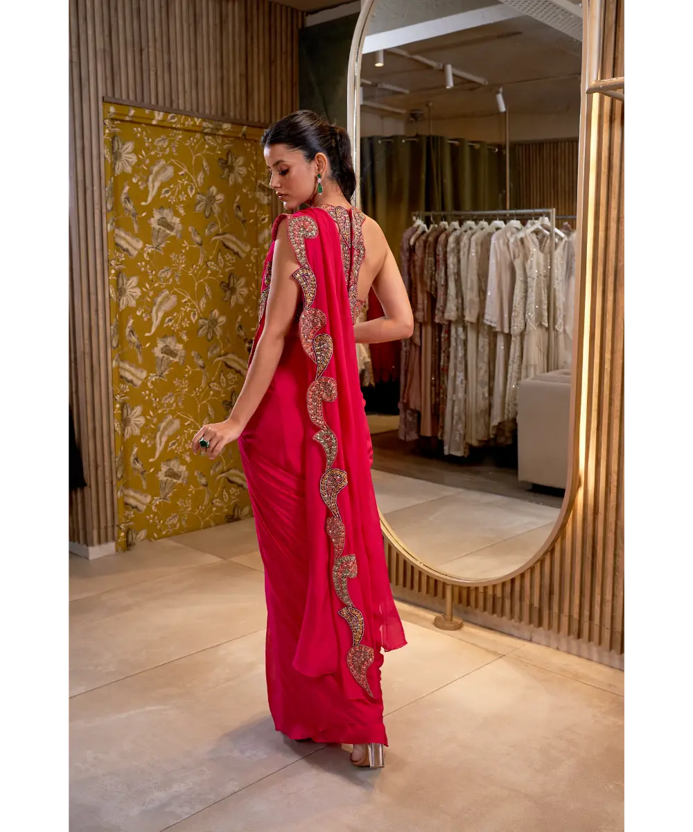 RIDHIMA BASIM -  Parizaad Saree Set