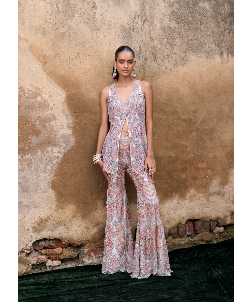 RIDHIMA BASIM - Nayaab Flared Pant Set