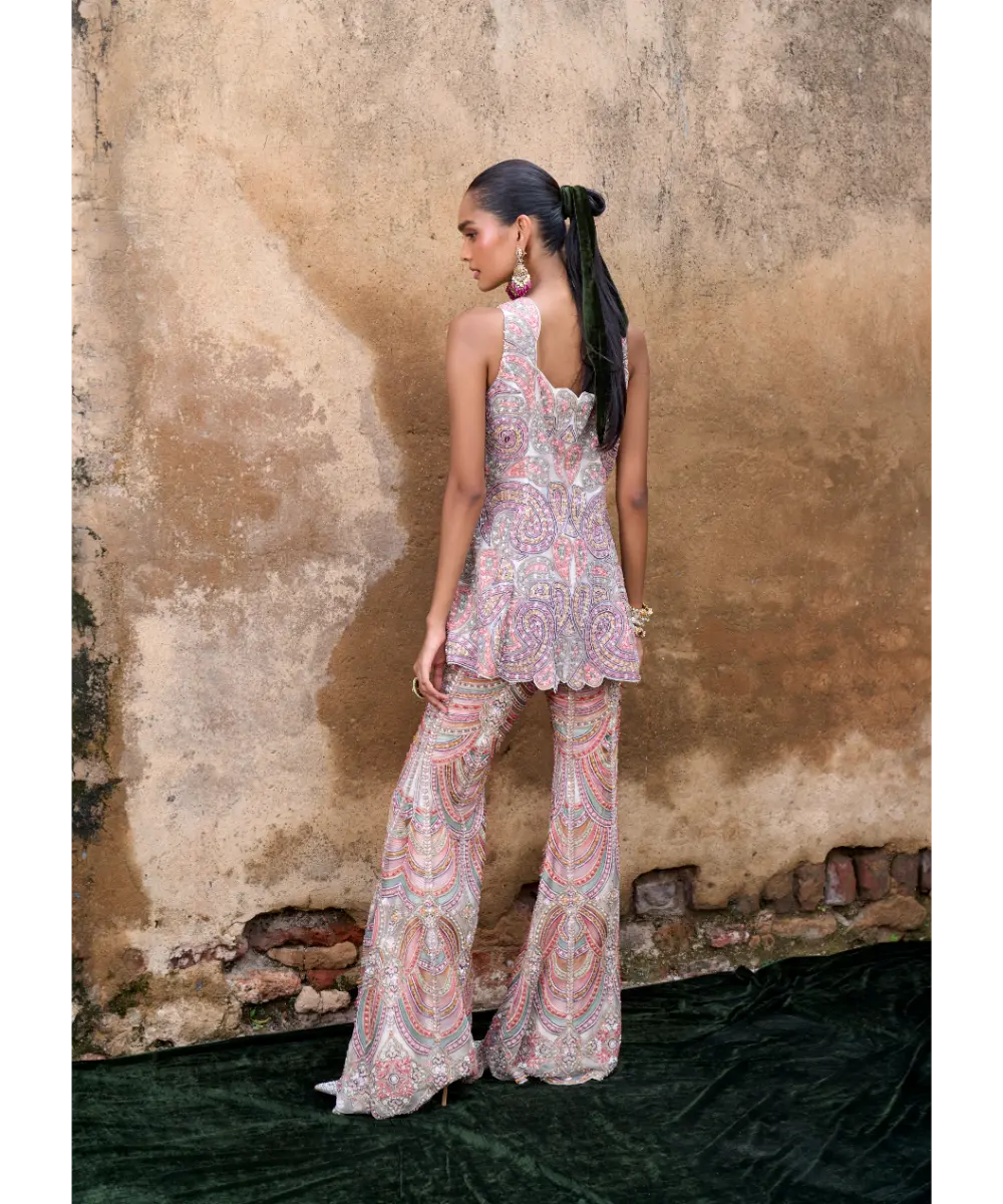 RIDHIMA BASIM - Nayaab Flared Pant Set