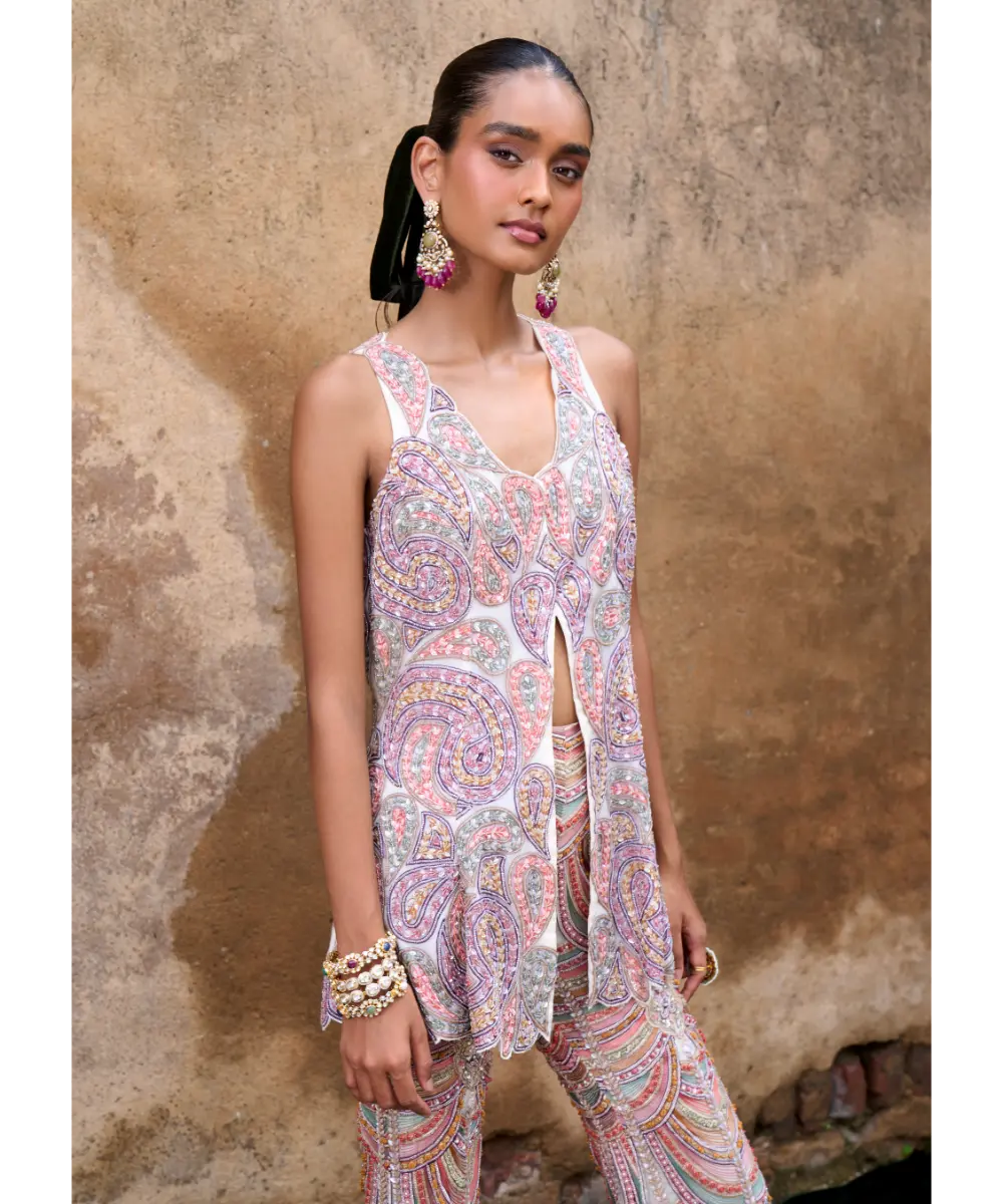 RIDHIMA BASIM - Nayaab Flared Pant Set