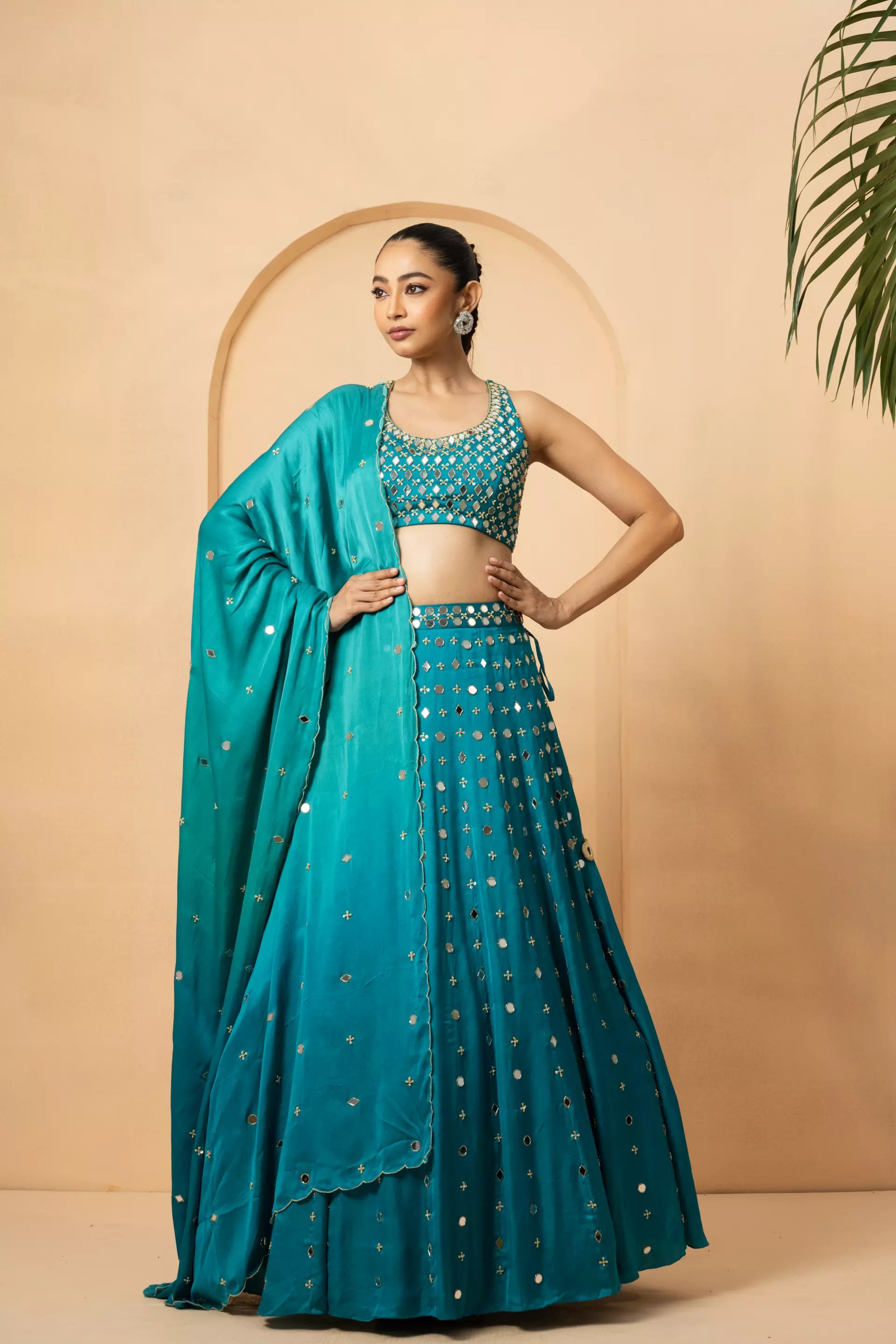 QUENCH A THIRST - Lehenga Set
