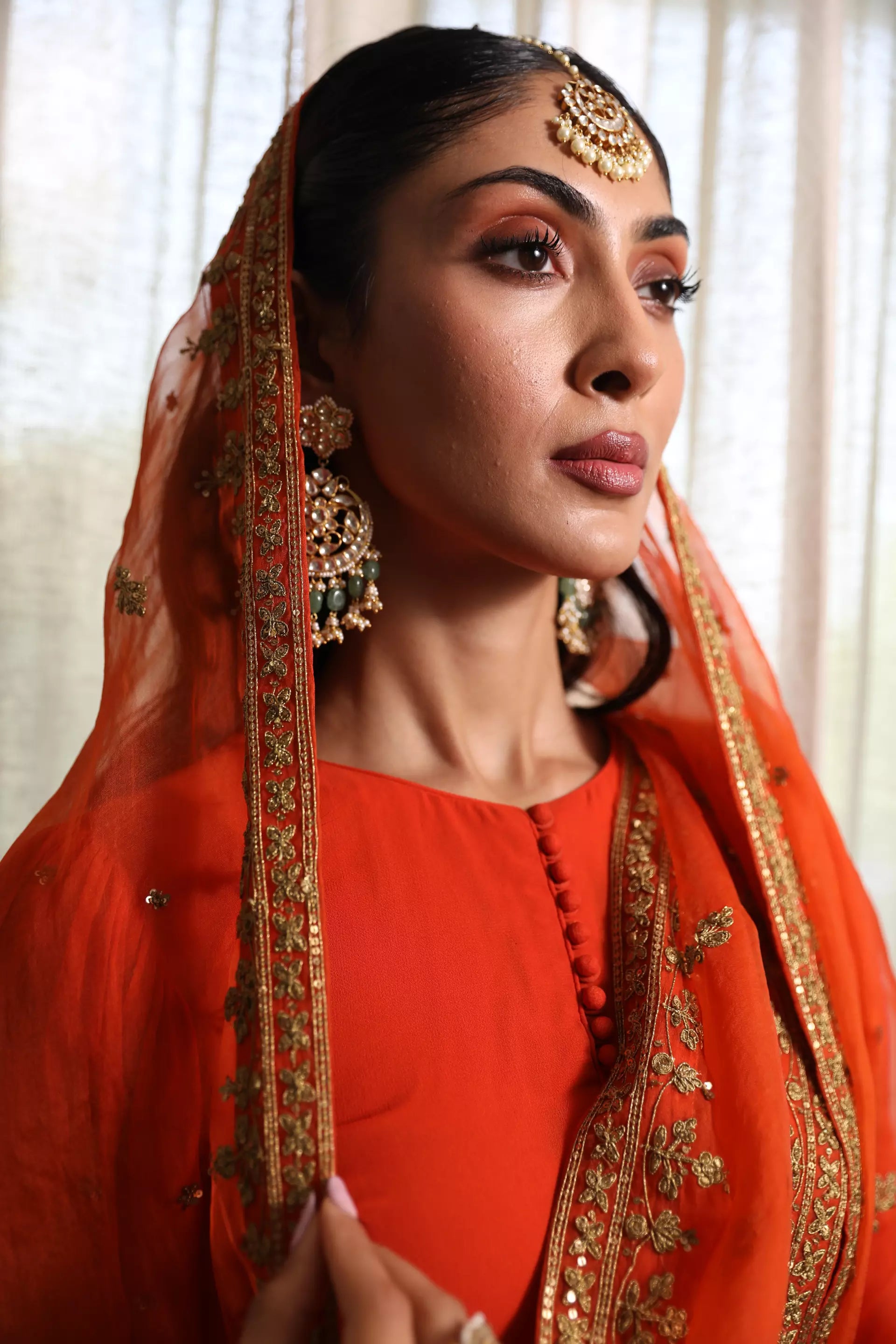 ESHA KOUL - Rust Dilkash Kurta Set