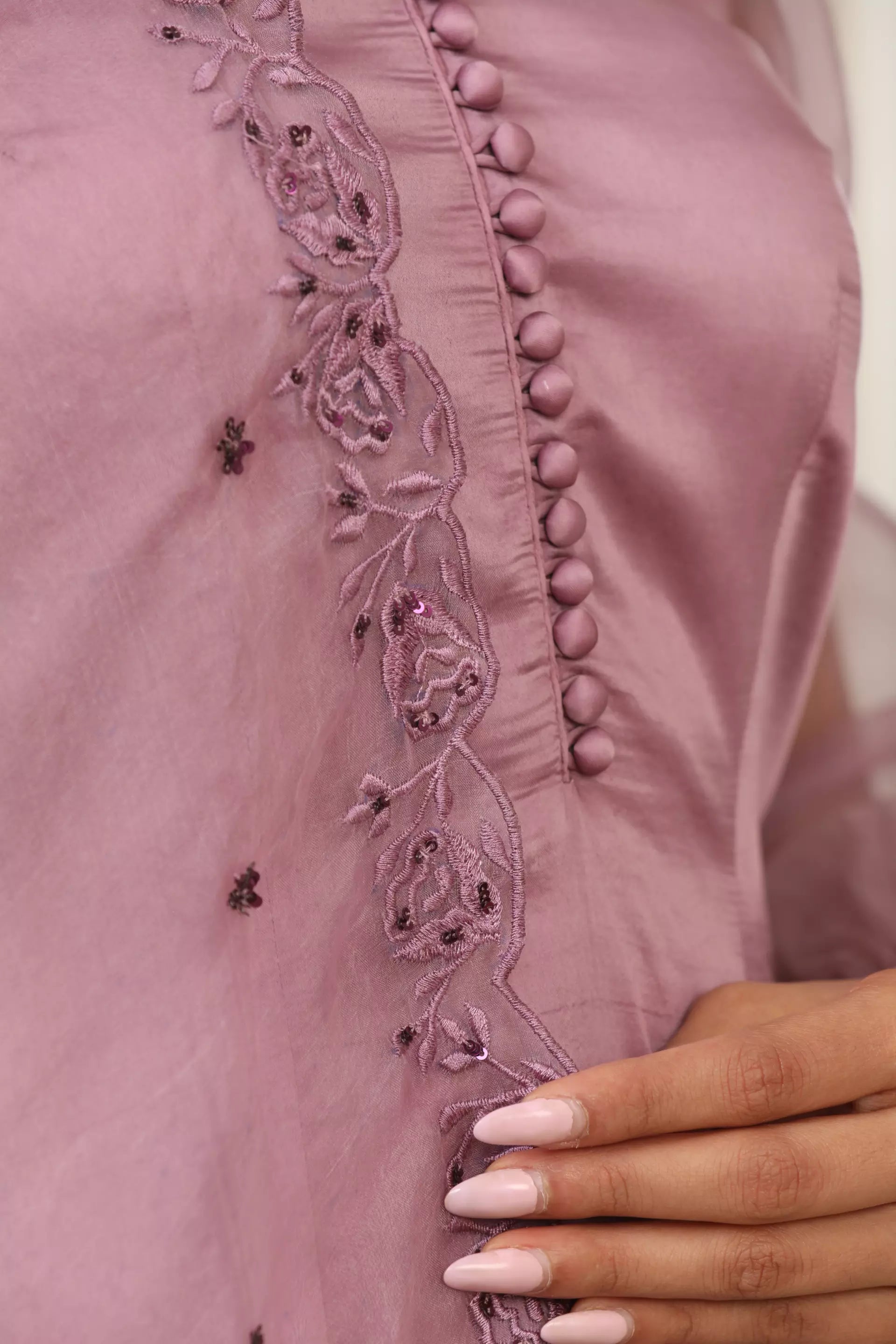 ESHA KOUL - Lavender Kurta Set