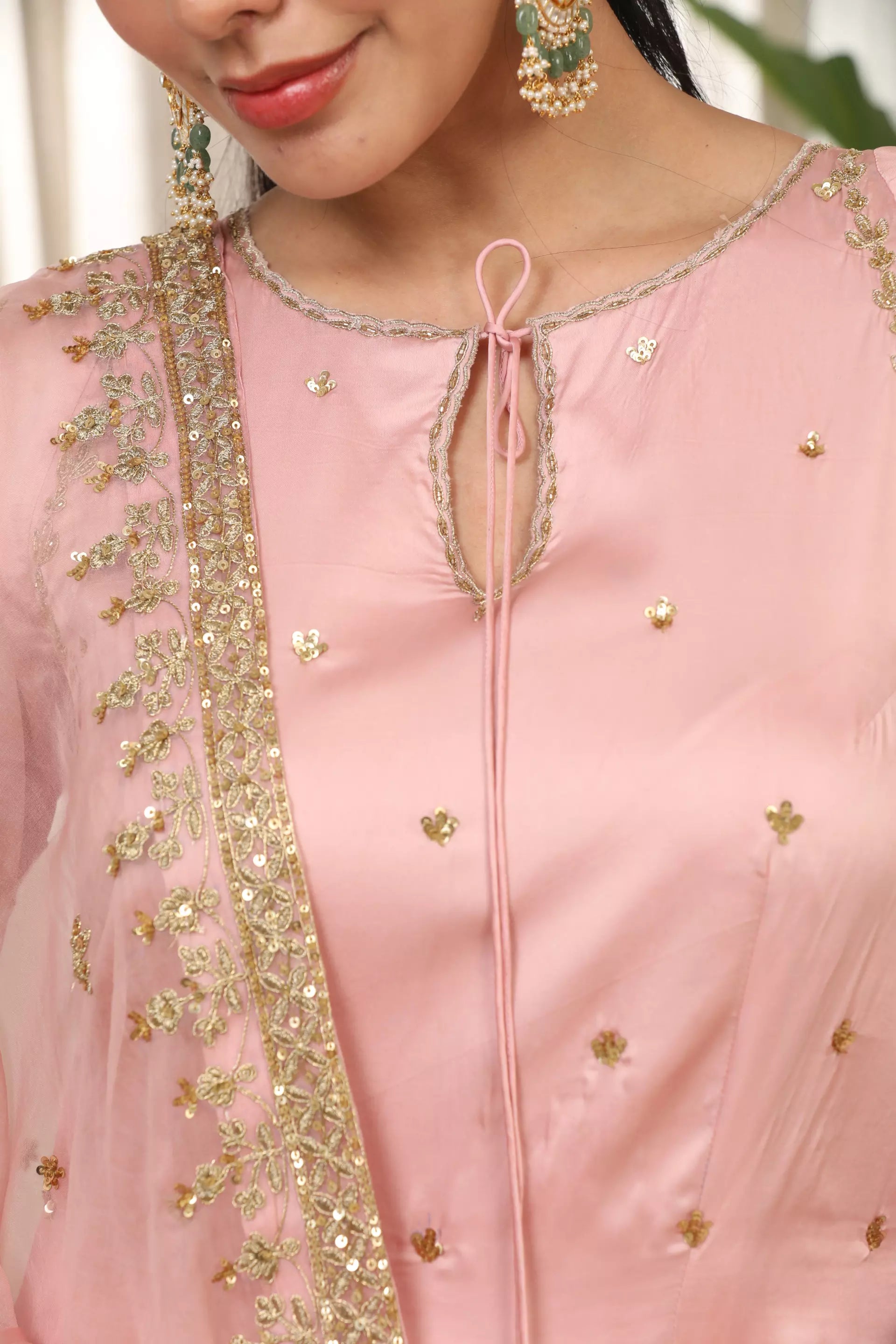 ESHA KOUL - Sonam Pink Kurta Set
