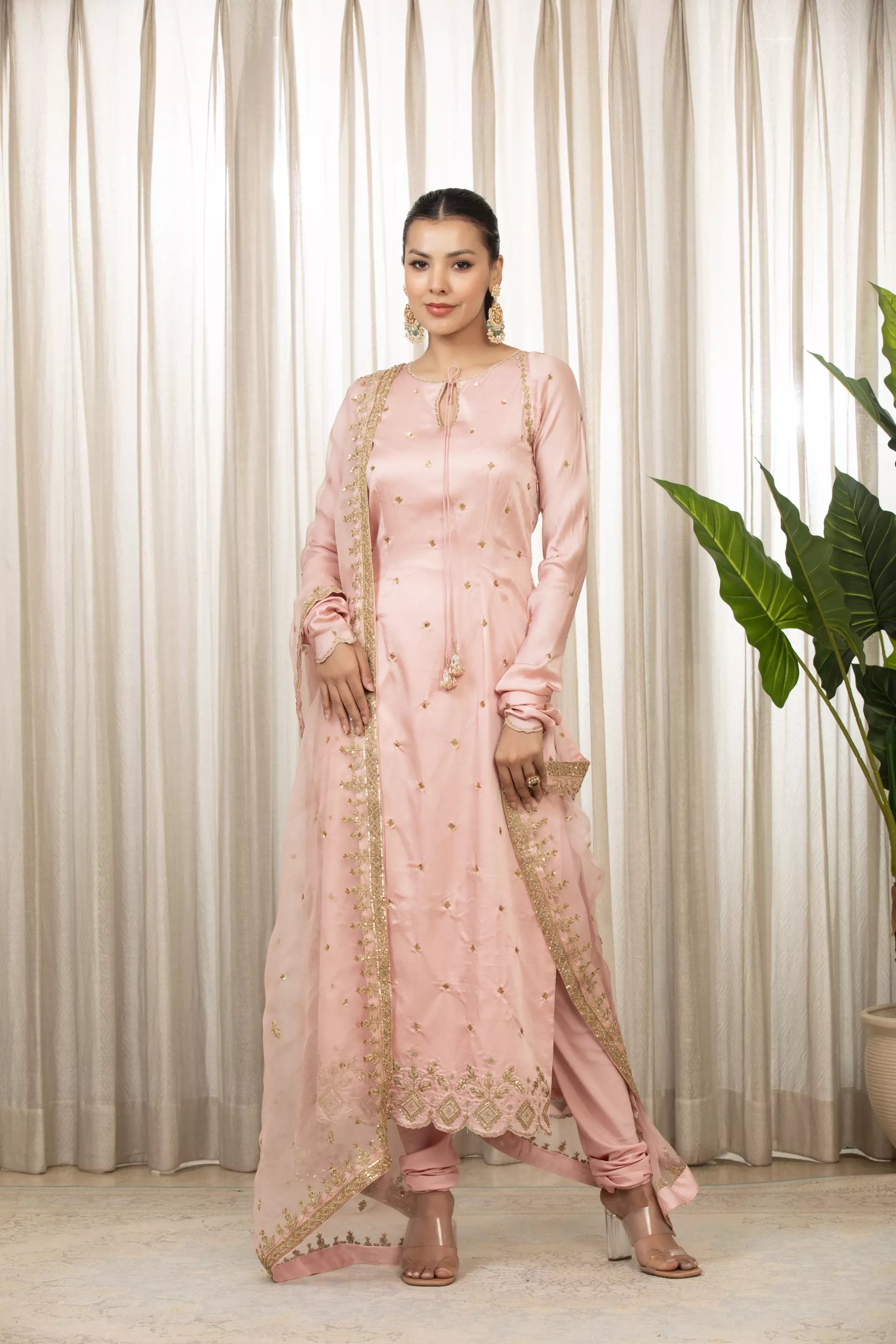 ESHA KOUL - Sonam Pink Kurta Set