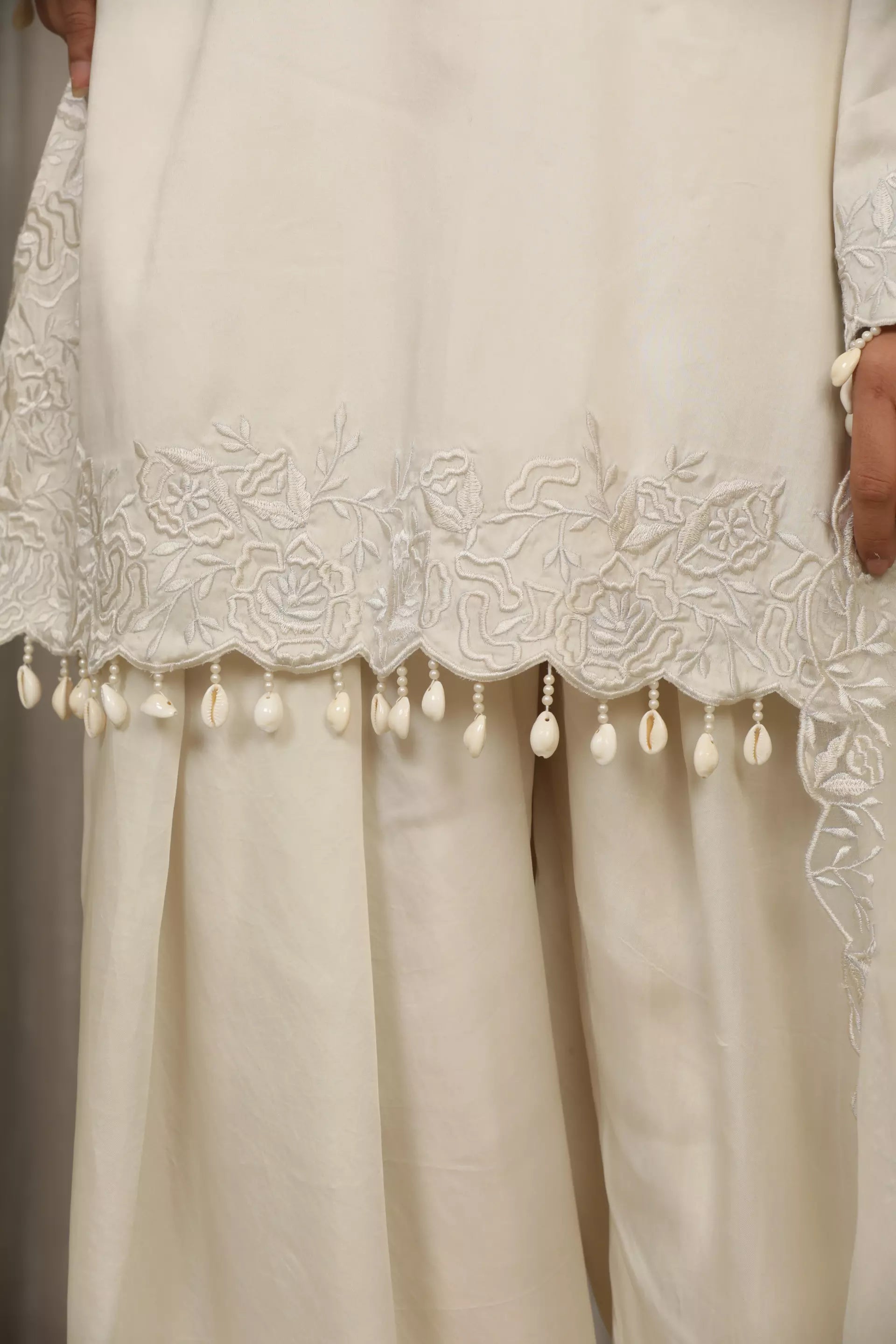 ESHA KOUL - White Richa Set