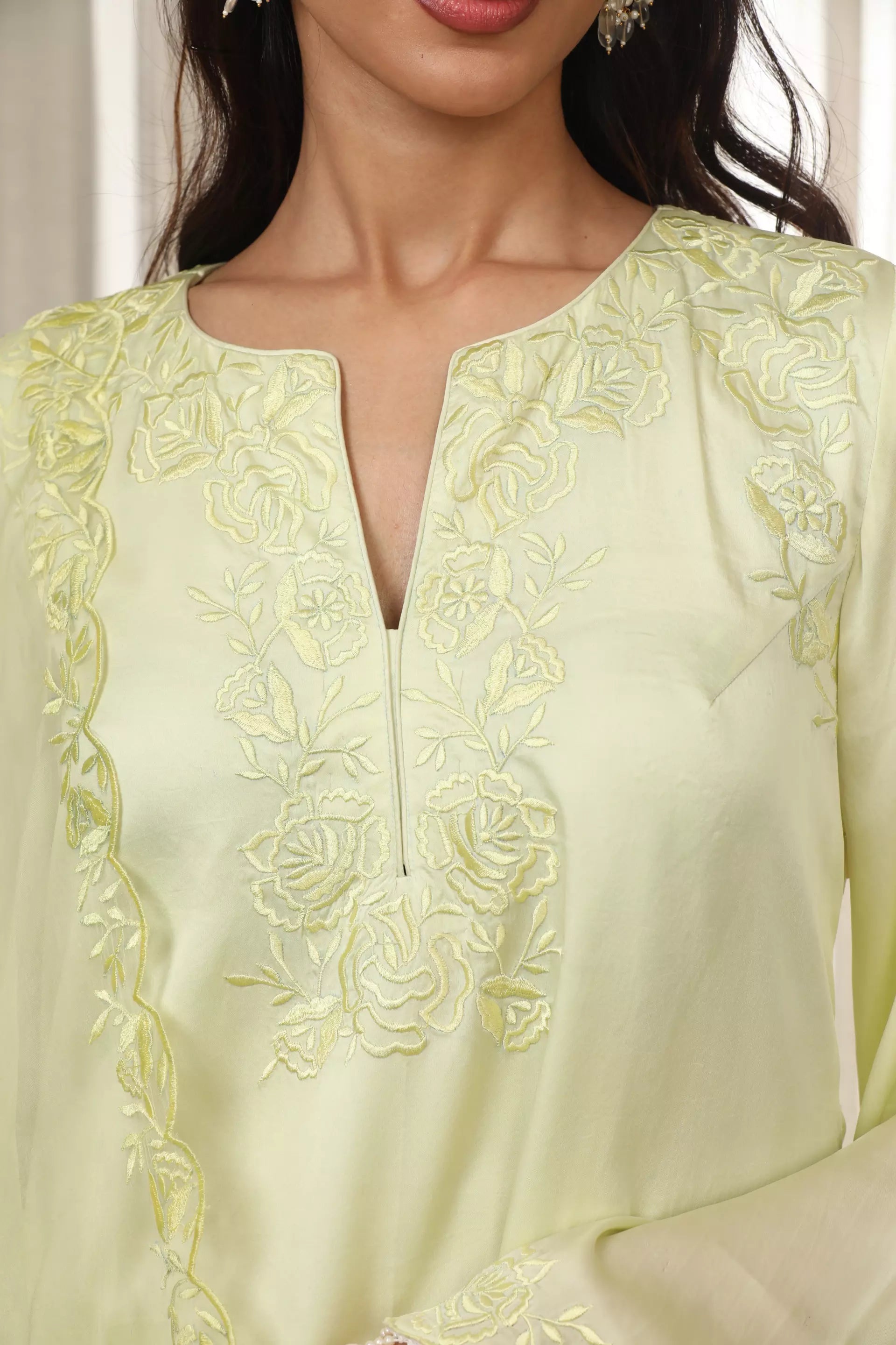 ESHA KOUL - Butter Yellow Richa Set