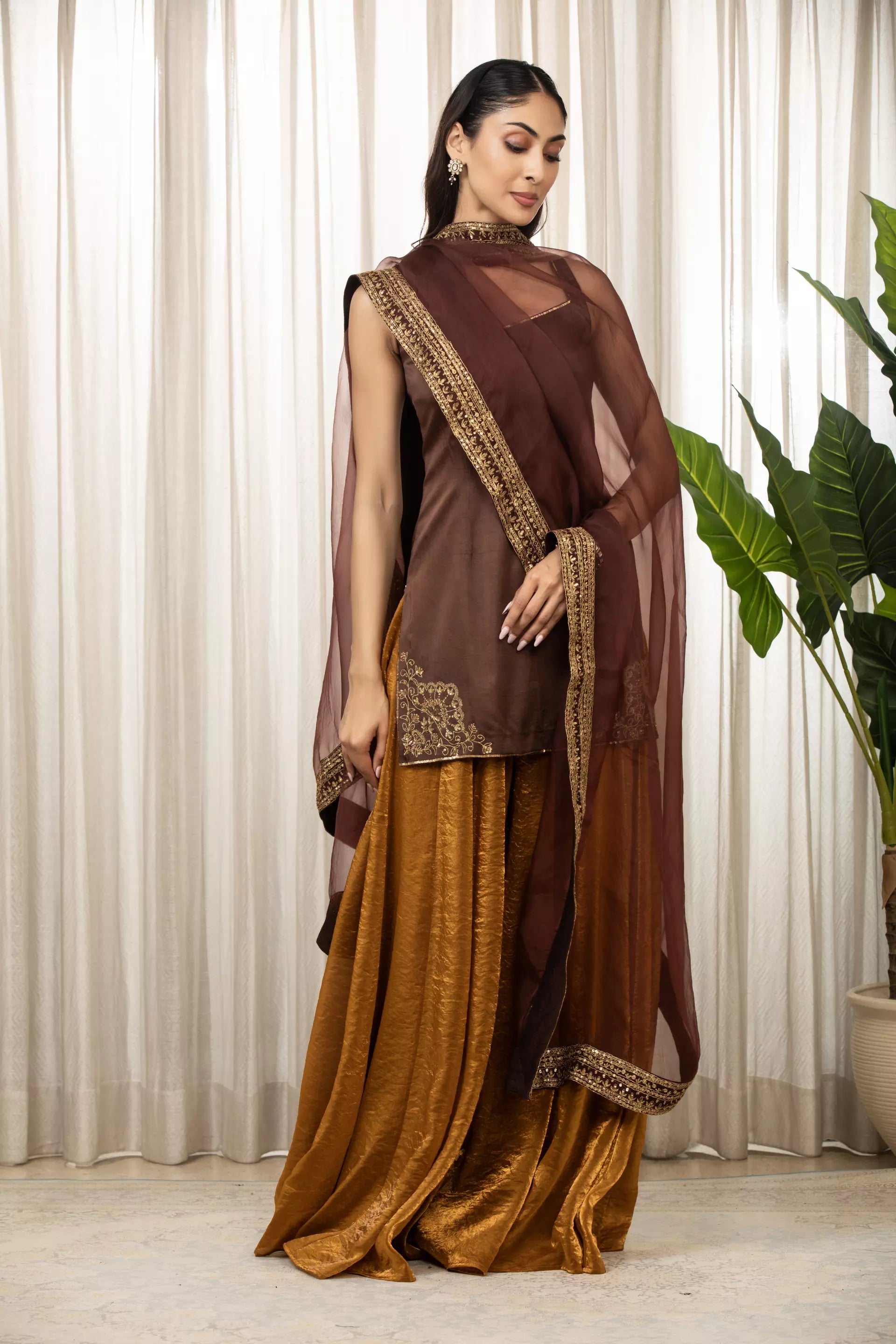 ESHA KOUL - Jasmine  Embroidered Kurta Set