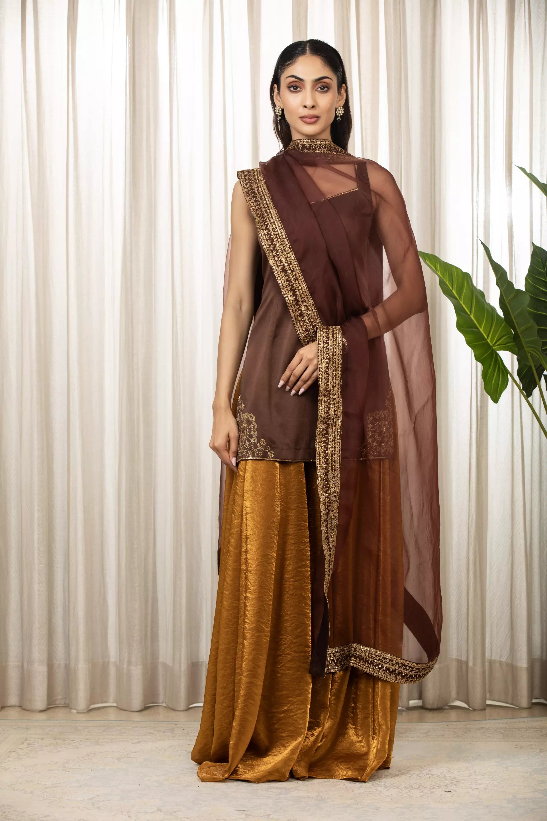 ESHA KOUL - Jasmine  Embroidered Kurta Set