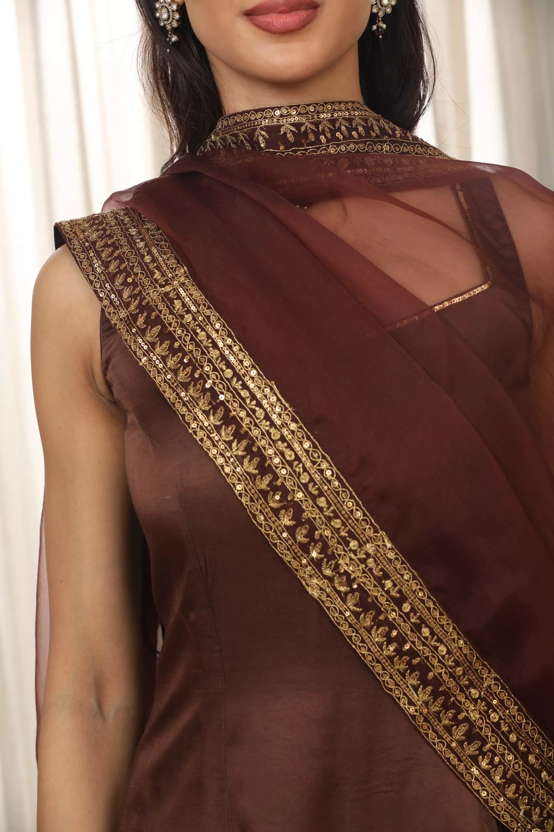 ESHA KOUL - Jasmine  Embroidered Kurta Set