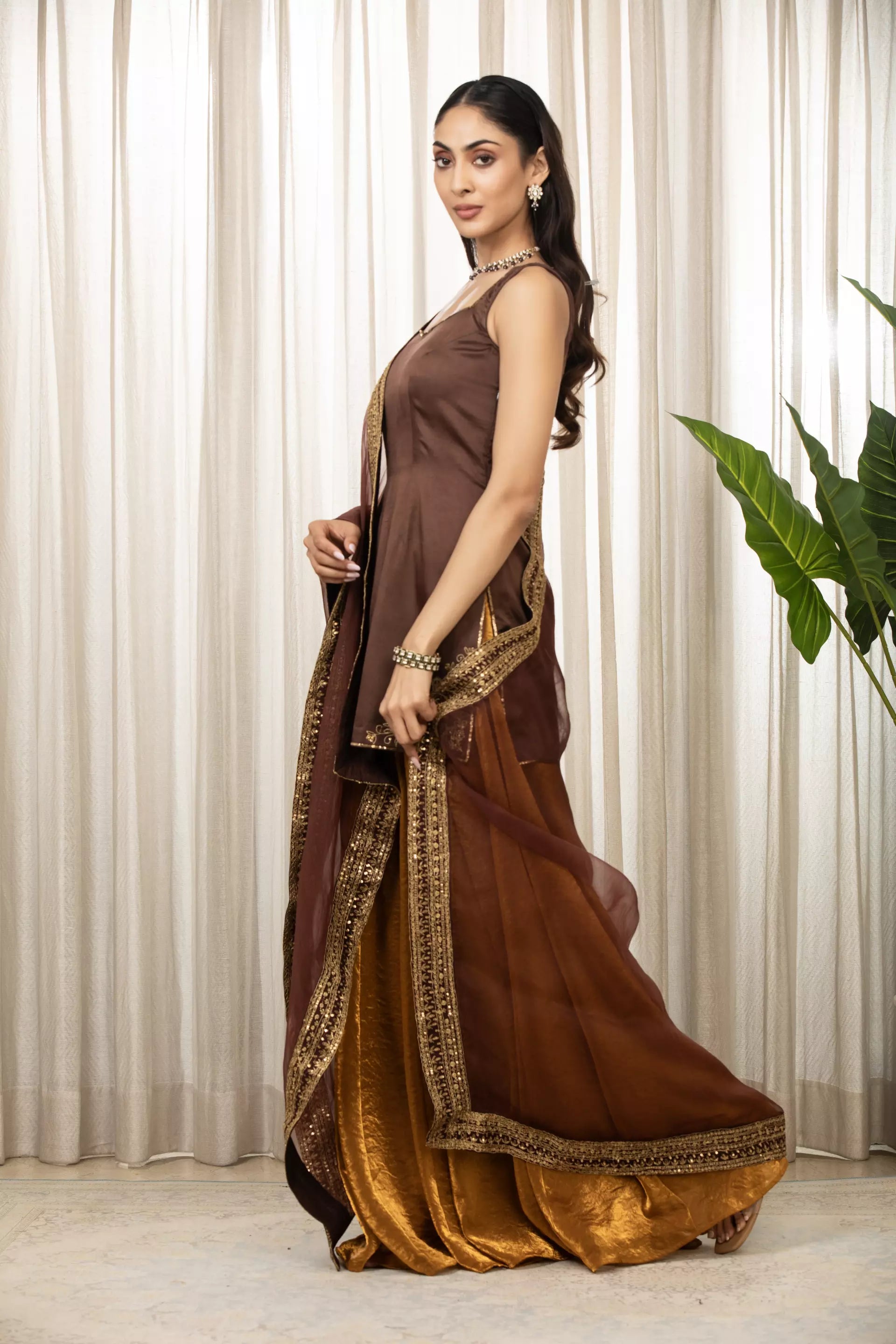 ESHA KOUL - Jasmine  Embroidered Kurta Set