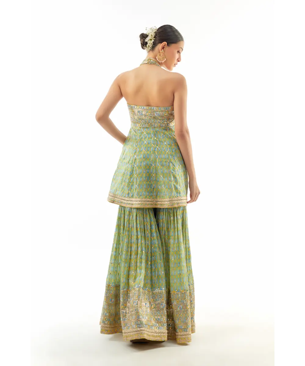 GOPI VAID - Janhavi Peplum Set