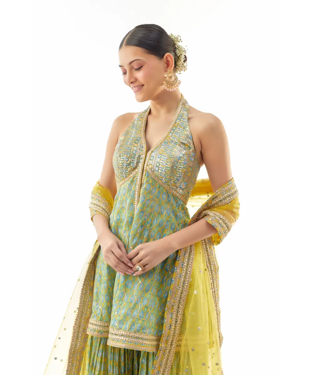 GOPI VAID - Janhavi Peplum Set