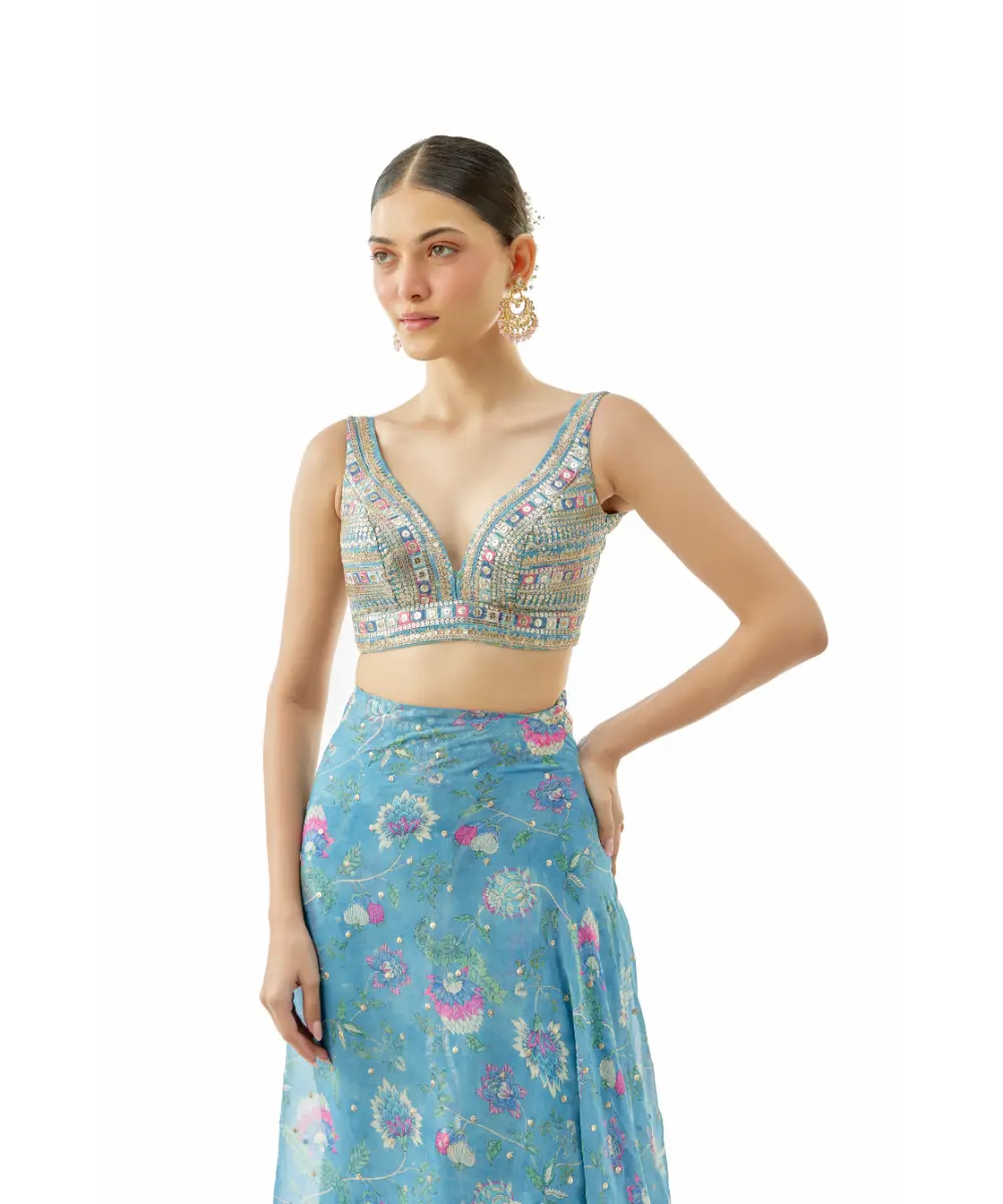 GOPI VAID - Akshata Saree Set