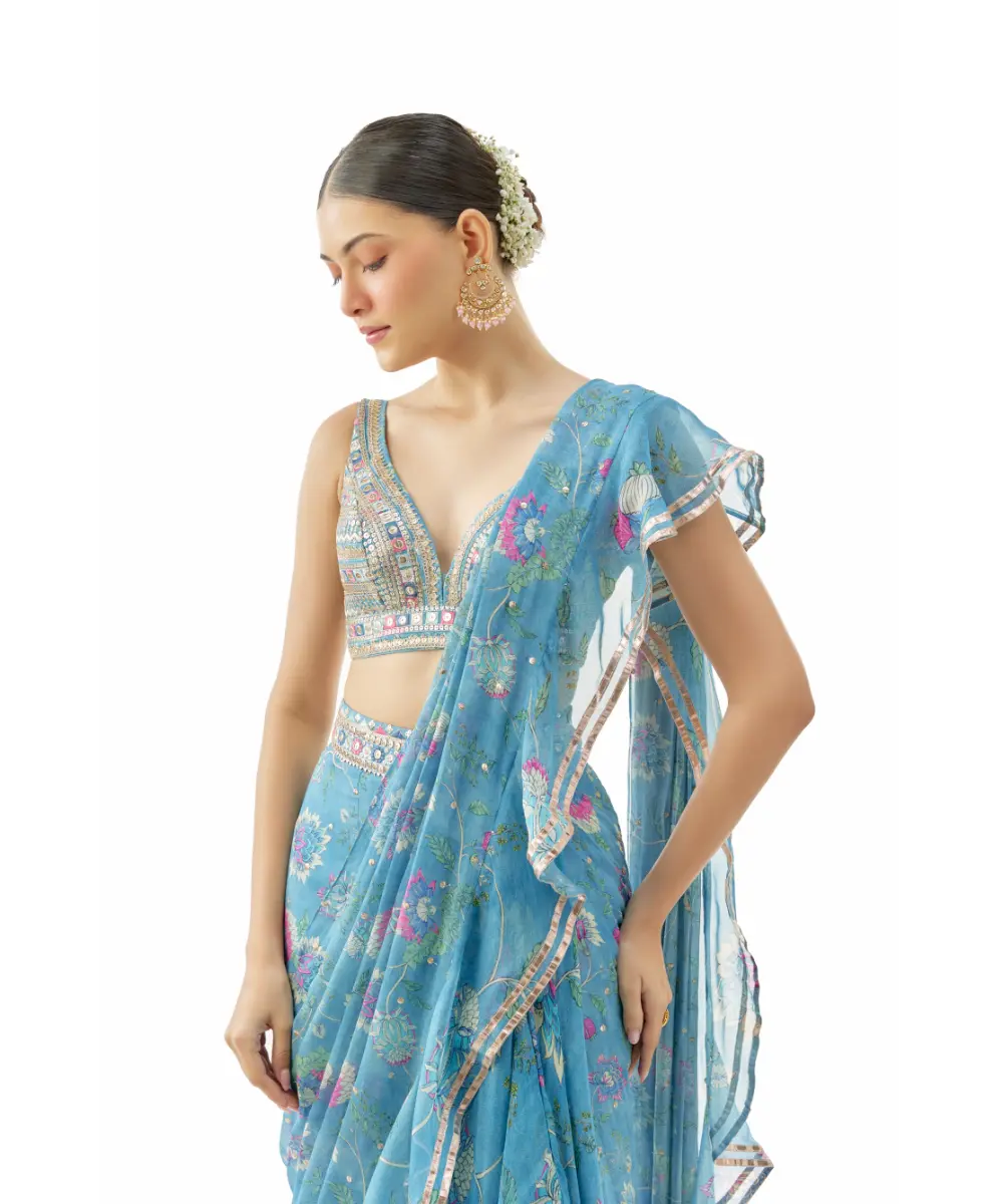 GOPI VAID - Akshata Saree Set