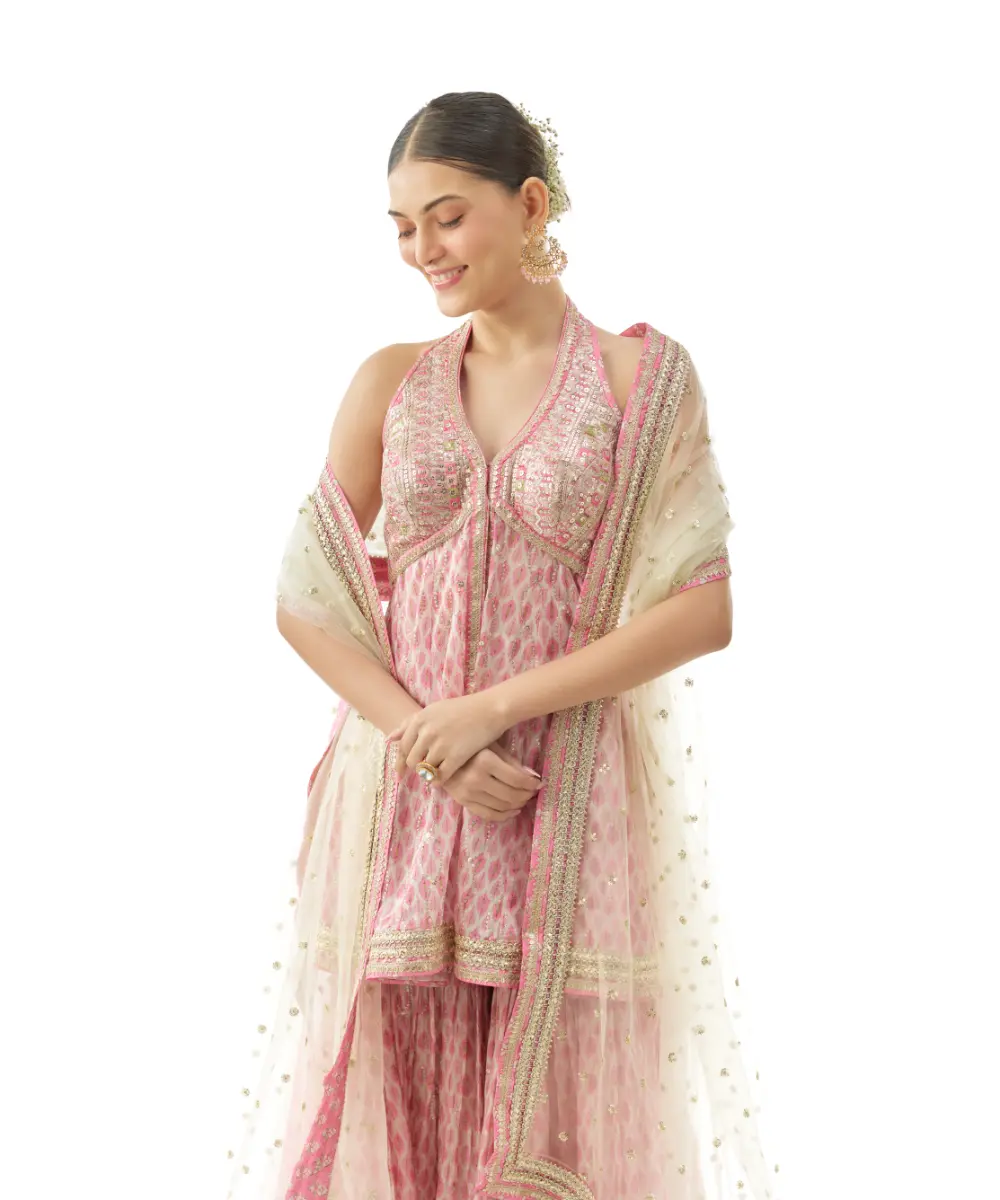 GOPI VAID - Janhavi Peplum Set