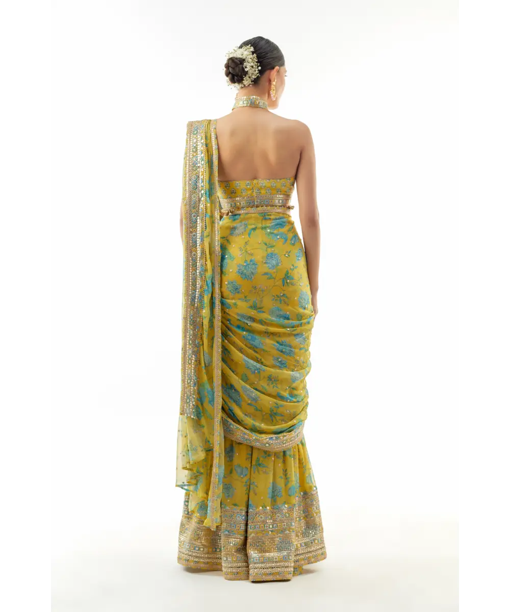 GOPI VAID - Pakhi Sharara saree set