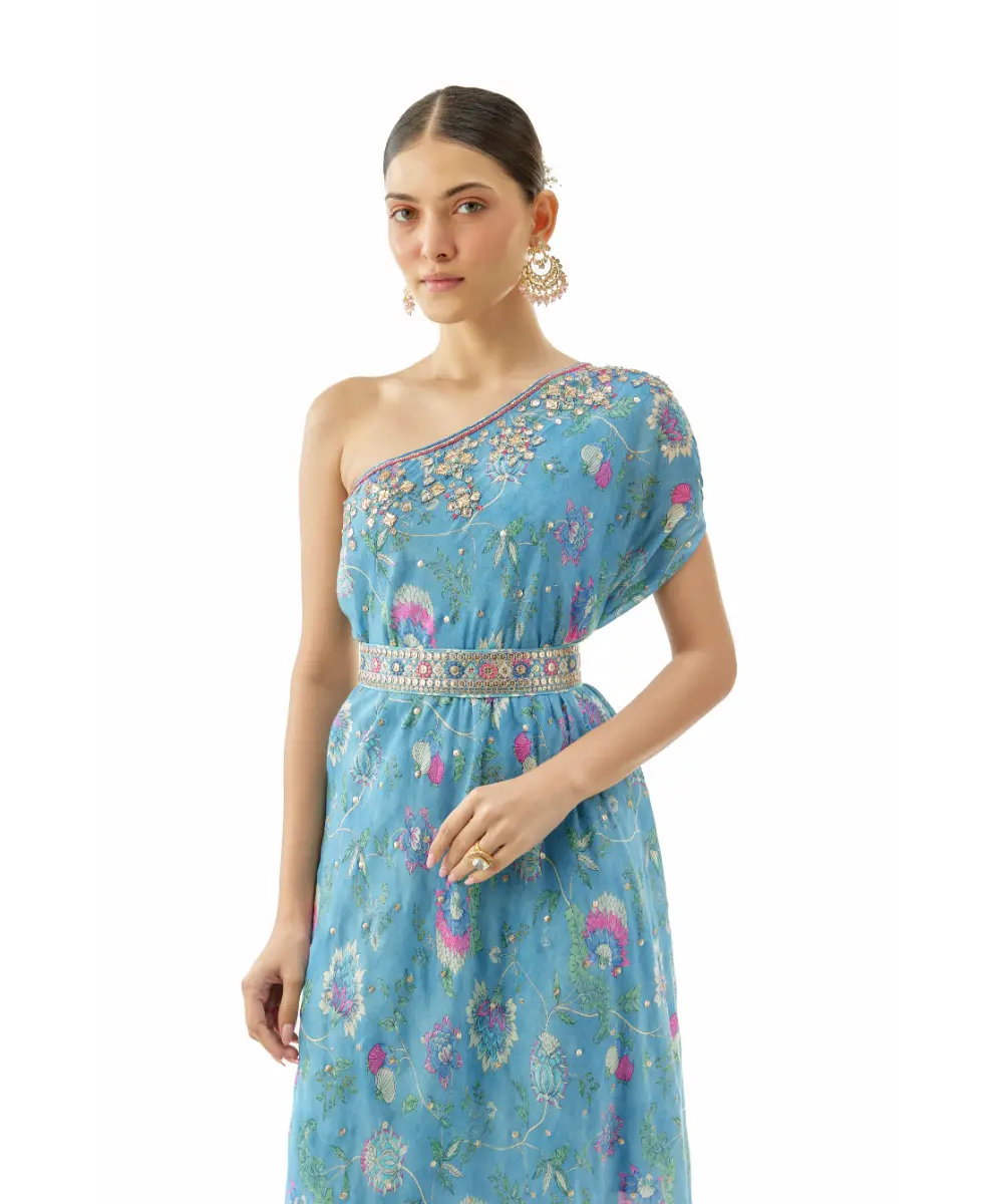 GOPI VAID - Clo One Shoulder Dress