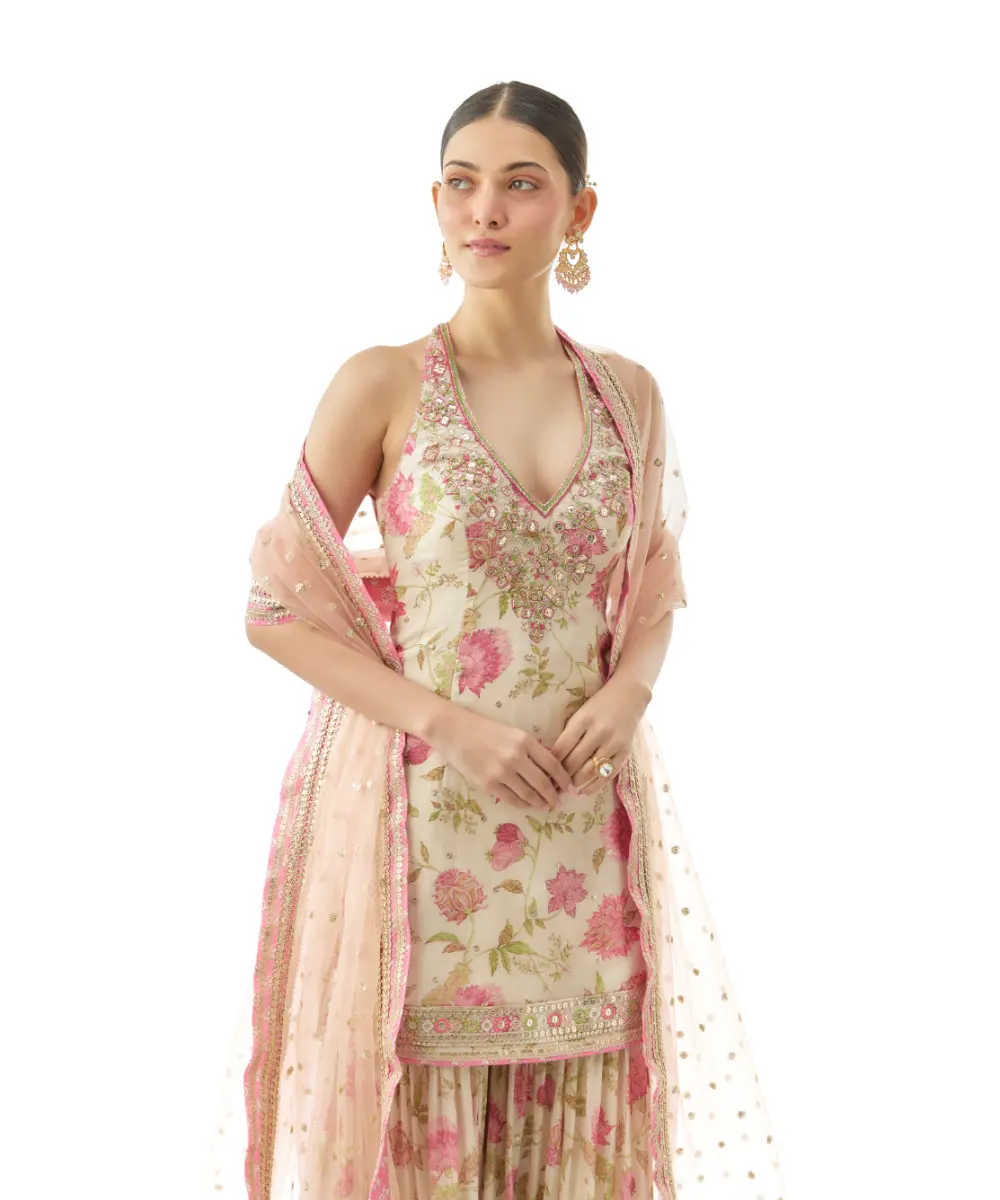 GOPI VAID - Dhvanika Halter Set