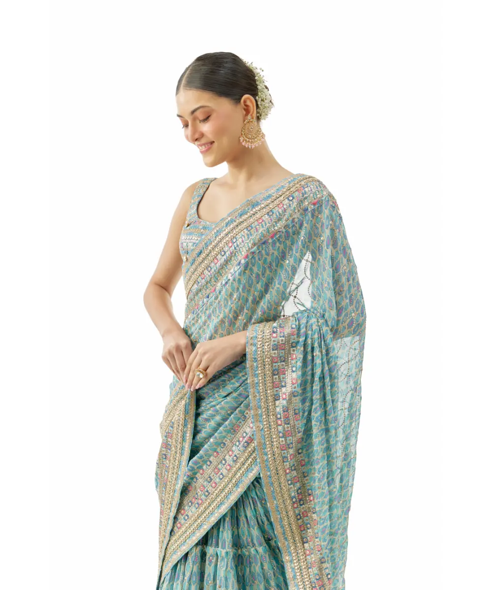 GOPI VAID - Bela Saree set