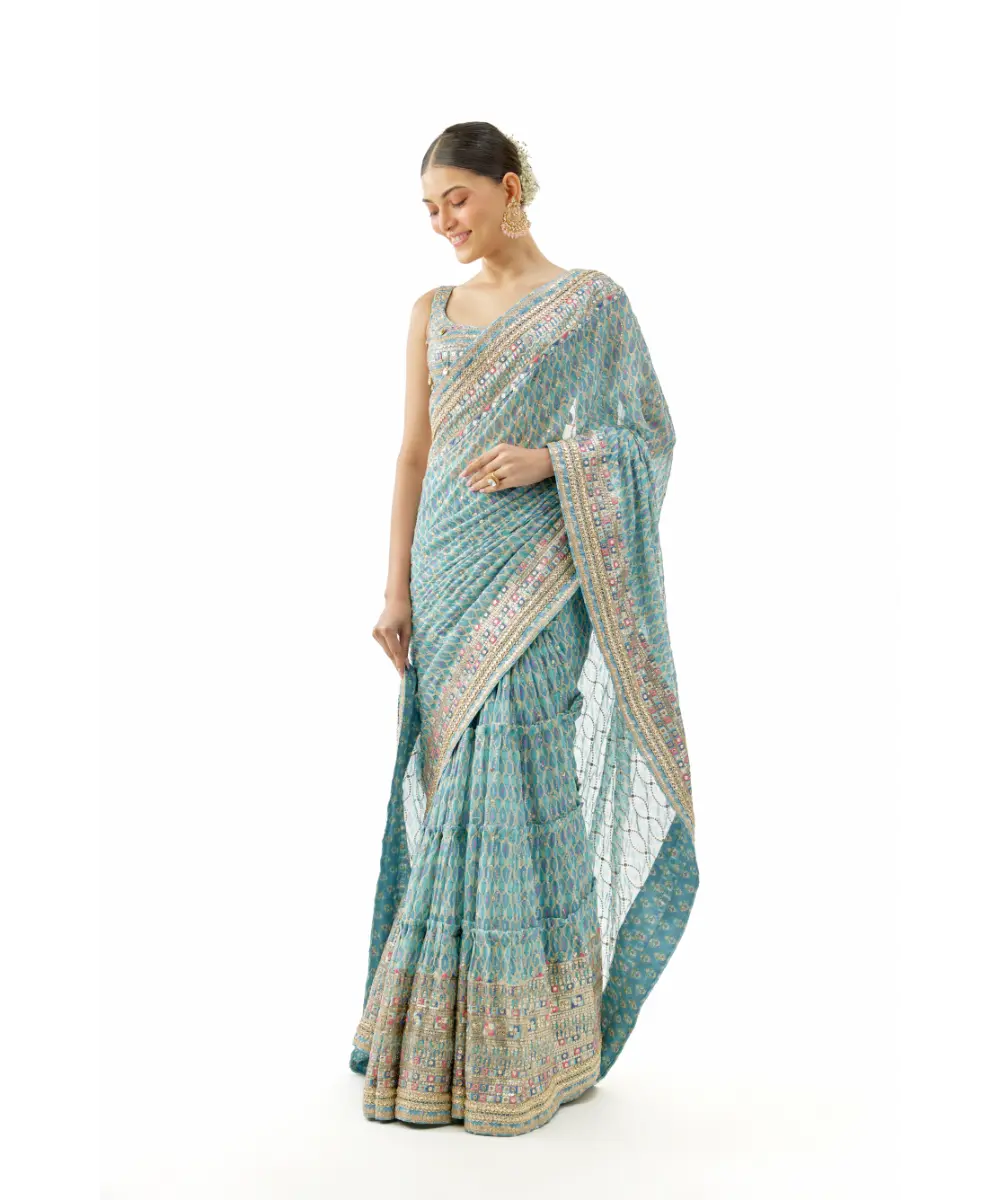 GOPI VAID - Bela Saree set