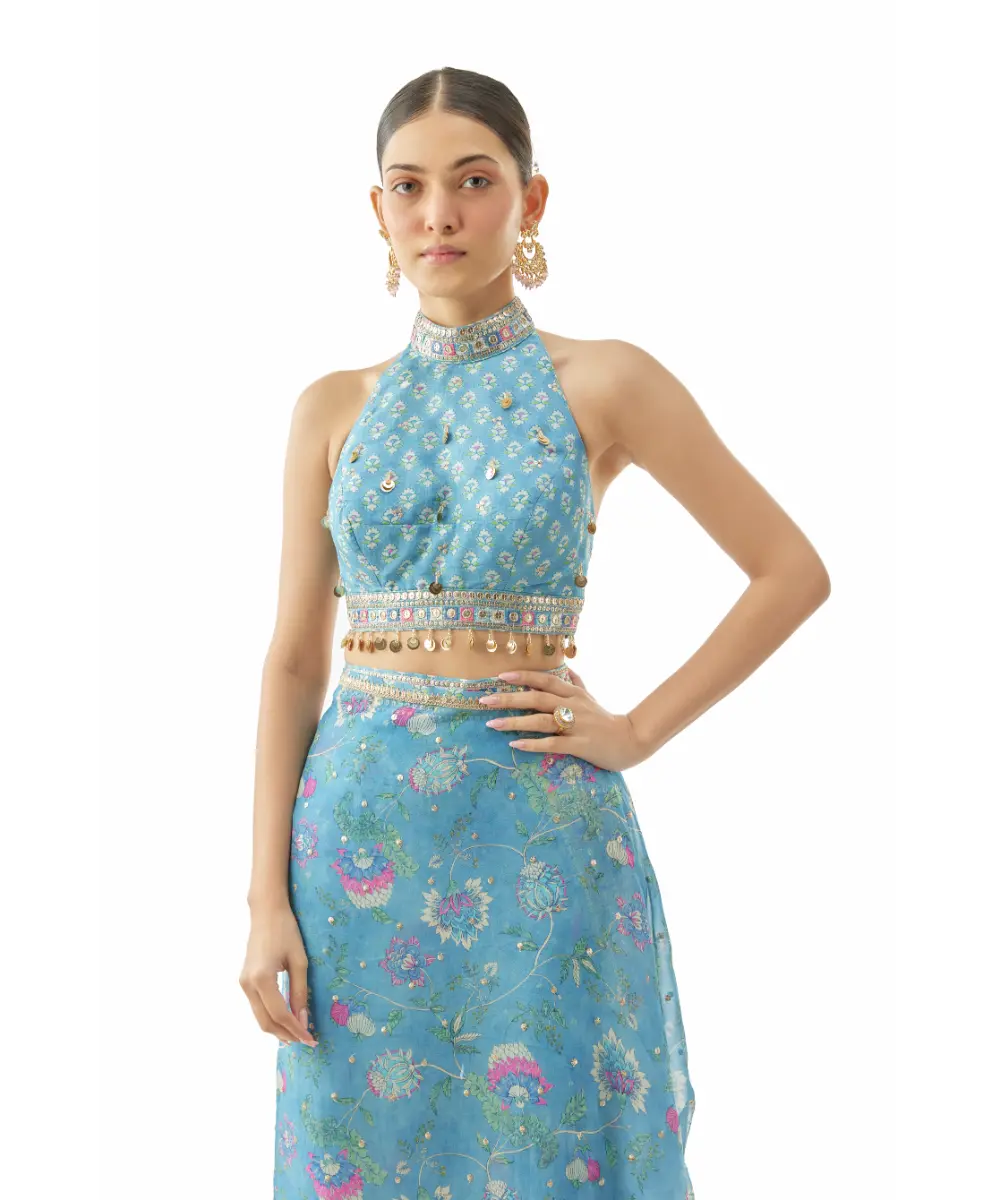 GOPI VAID - Pakhi Sharara saree set 2