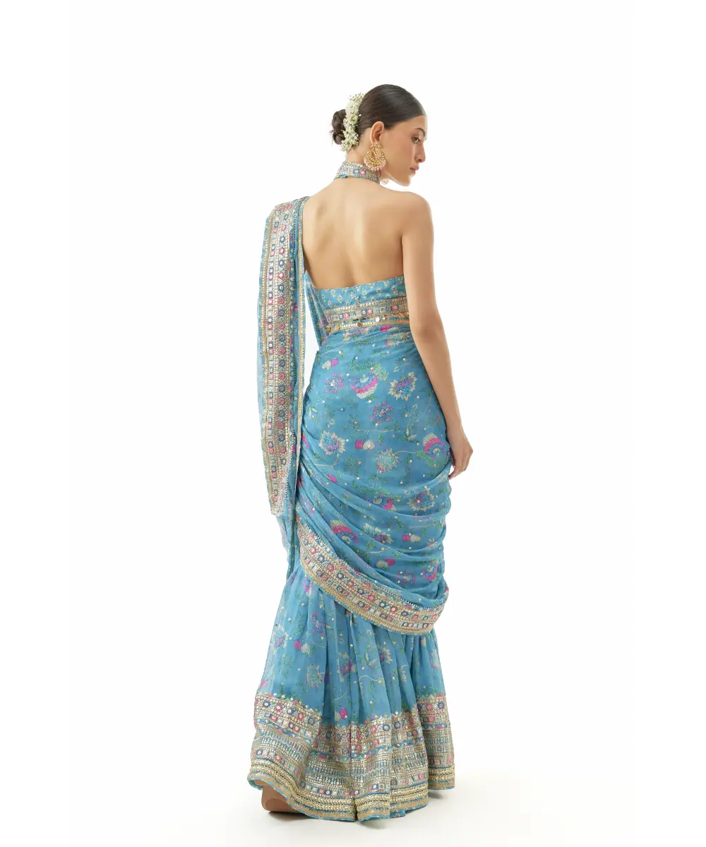 GOPI VAID - Pakhi Sharara saree set 2