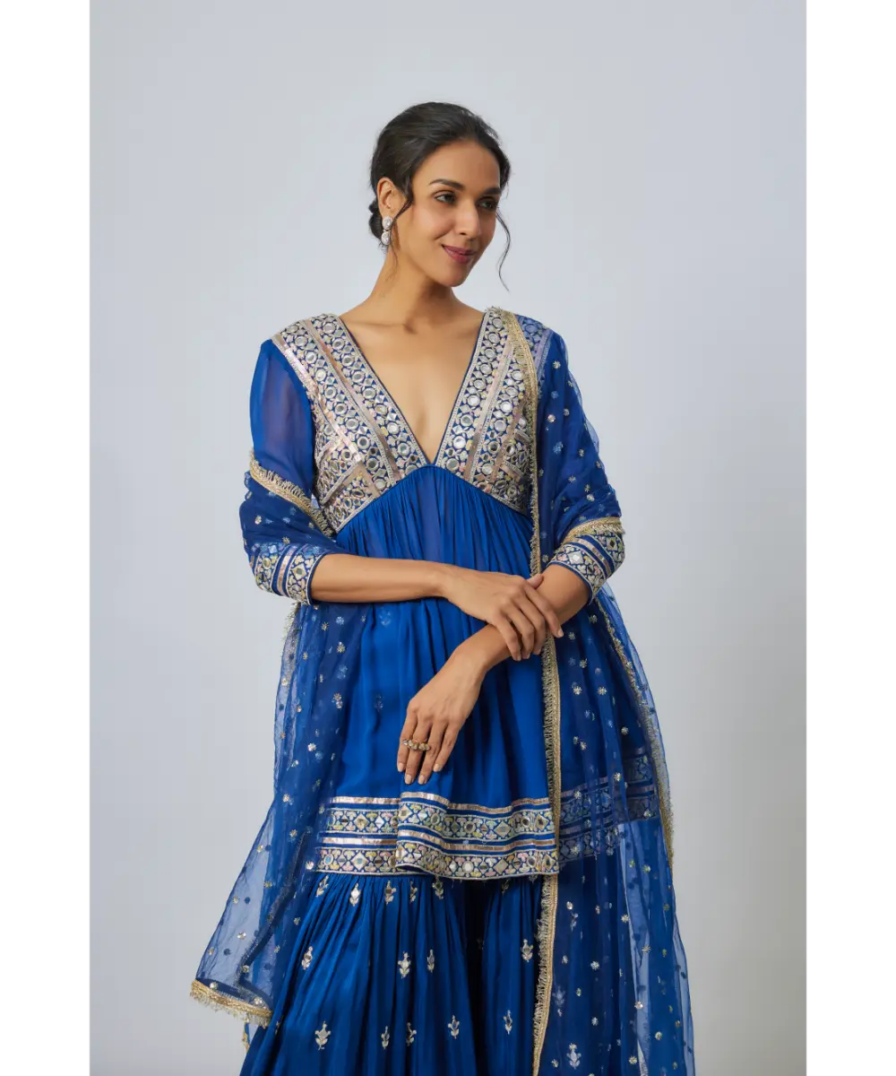 GOPI VAID - Inika Sharara Set