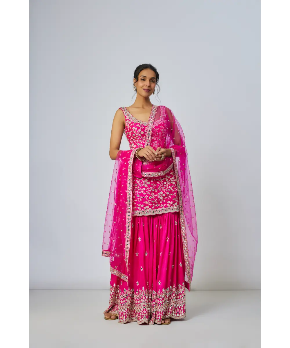 Gopi Vaid - Soneera Sharara Set