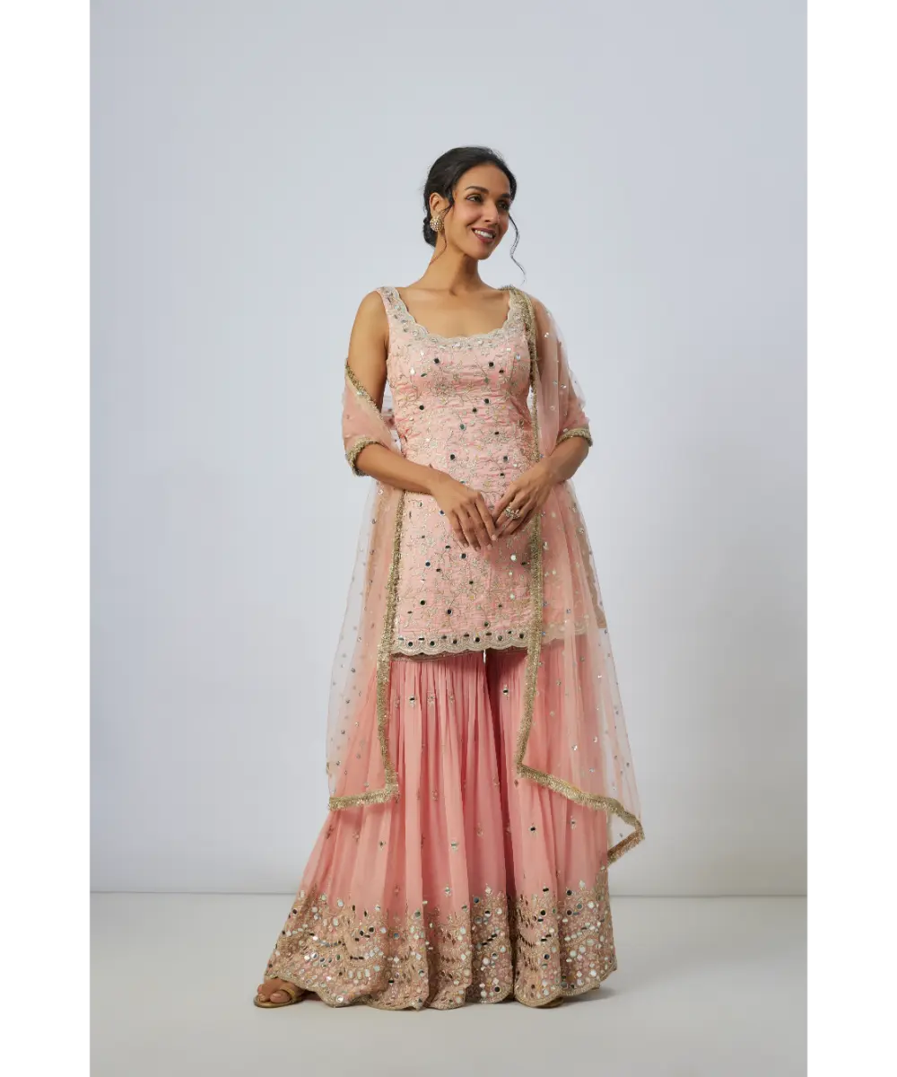 Gopi Vaid - Soneera Sharara Set