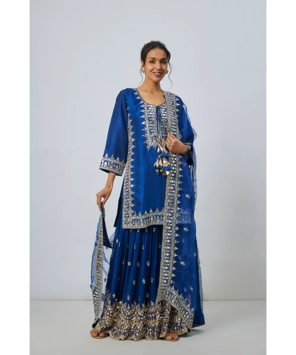 GOPI VAID - Pariza Sharara Set