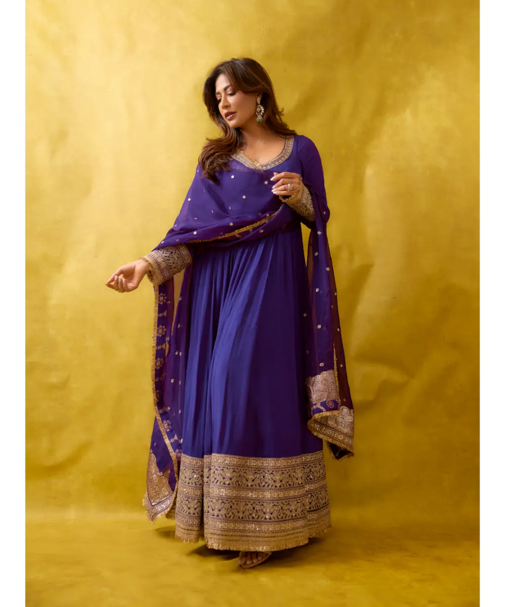 Chitrangada Anarkali Set