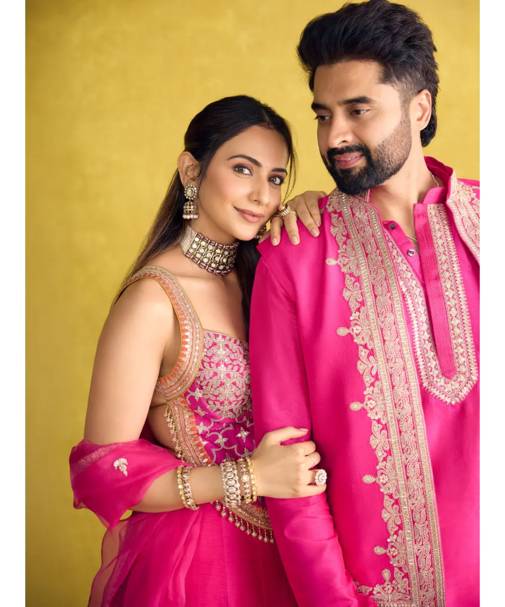 Gopi Vaid - Rakulpreet in Mariyam Lehenga Set