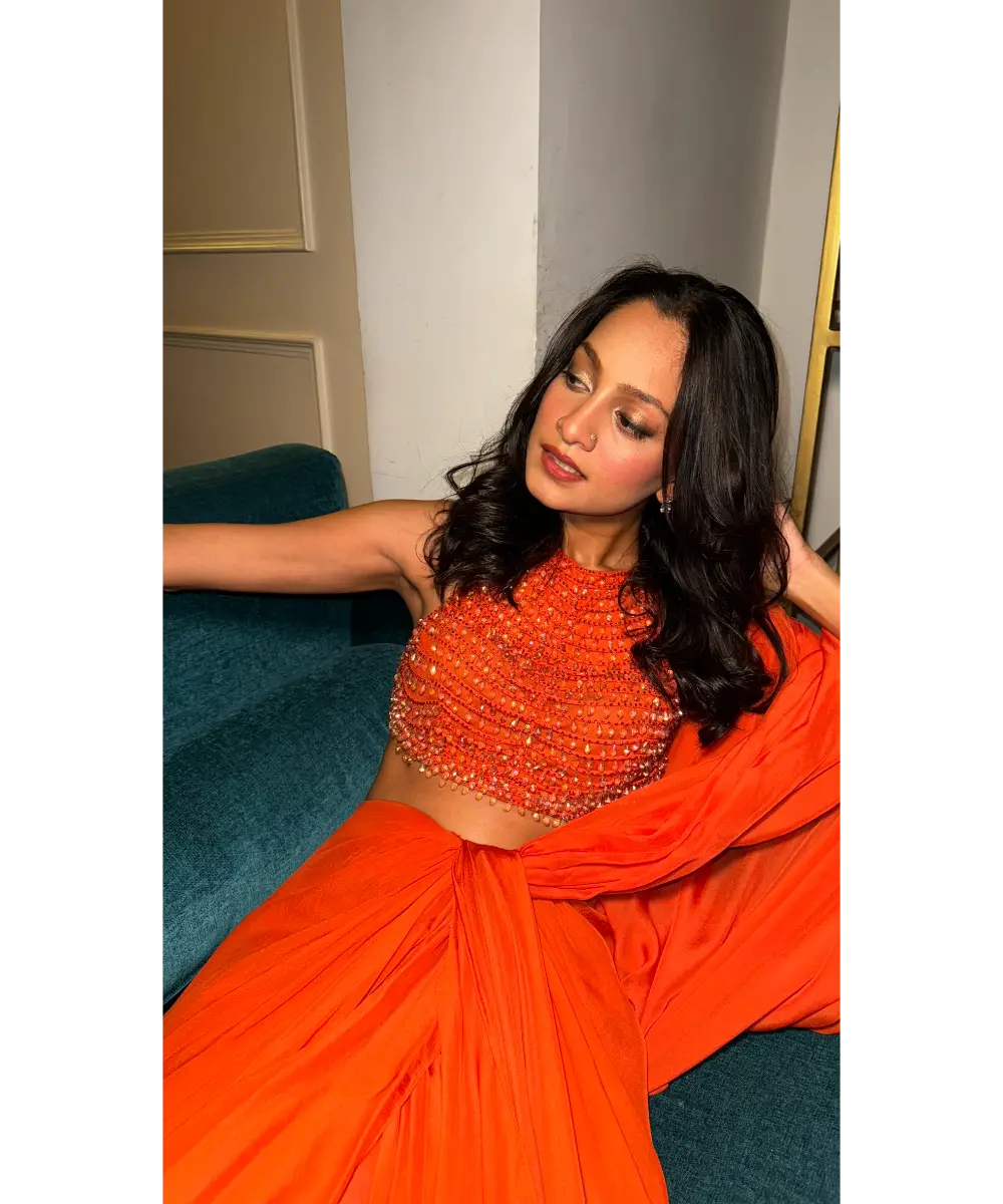 ITRH - NARANJAS BEADED SET