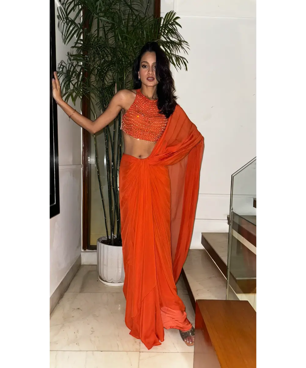 ITRH - NARANJAS BEADED SET