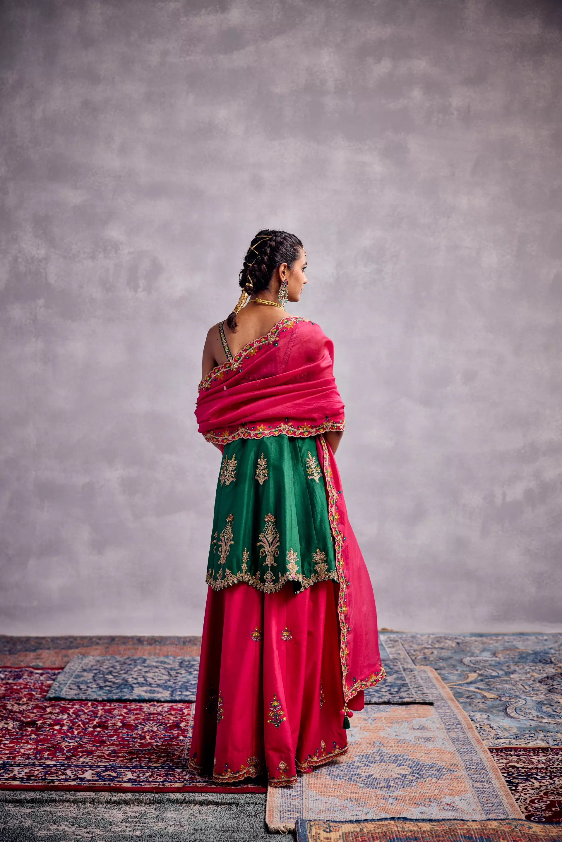 AMAN TAKYAR - Kurta Sharara Set