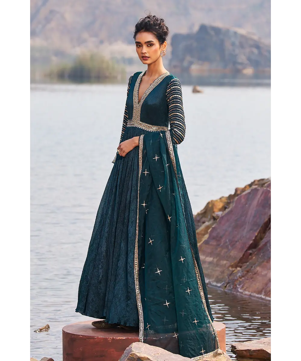 NIDHIKA SHEKHAR- Jalsaa E Ulfat Anarkali Set