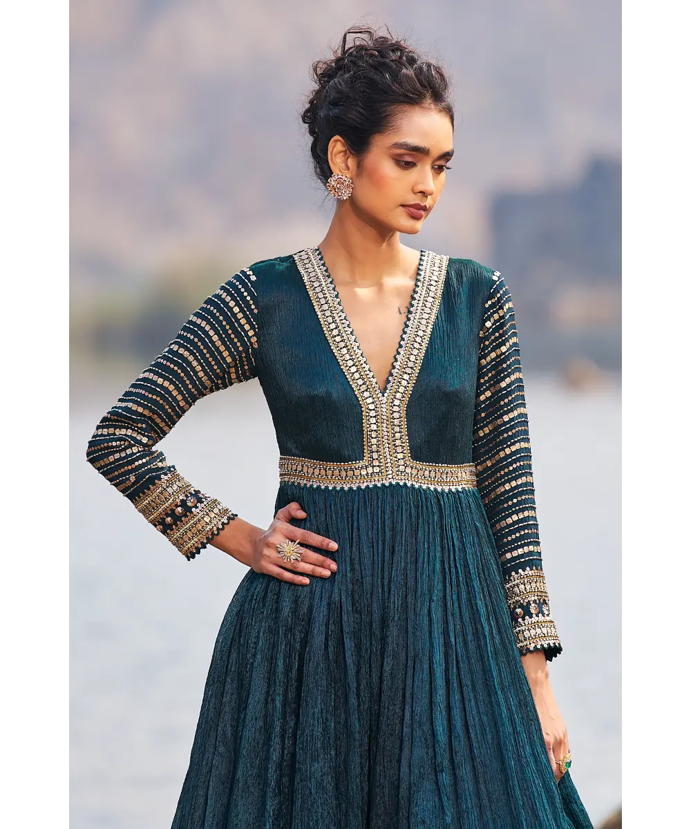 NIDHIKA SHEKHAR- Jalsaa E Ulfat Anarkali Set