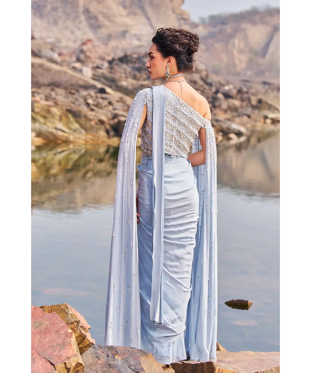 NIDHIKA SHEKHAR- Subh Jalsaa Saree Set