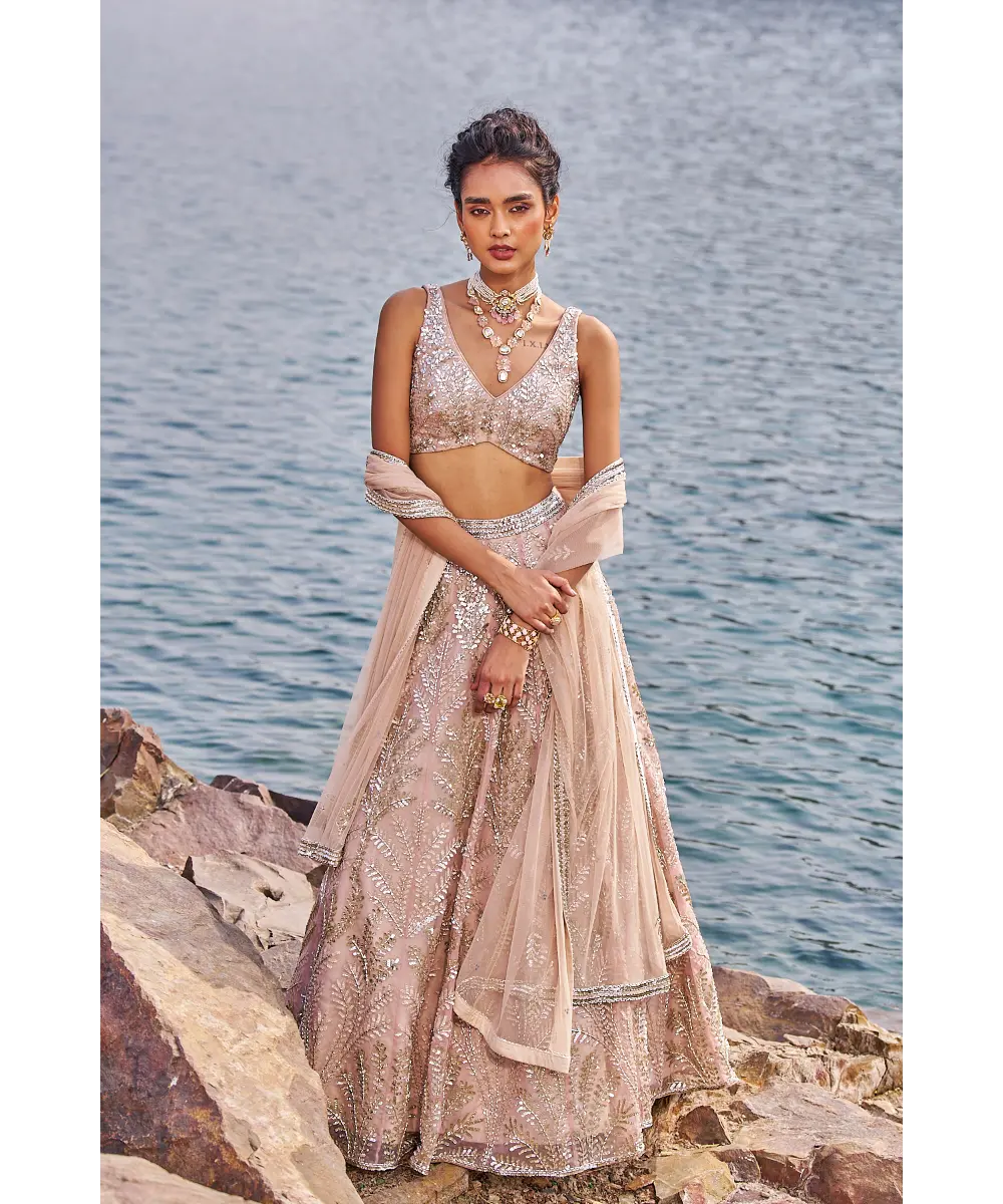 NIDHIKA SHEKHAR- Bahaar E Jashan Lehenga Set
