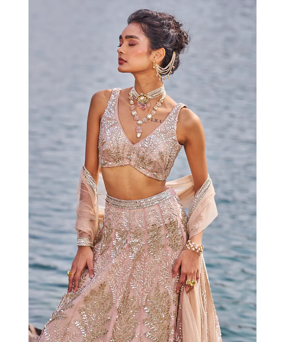 NIDHIKA SHEKHAR- Bahaar E Jashan Lehenga Set