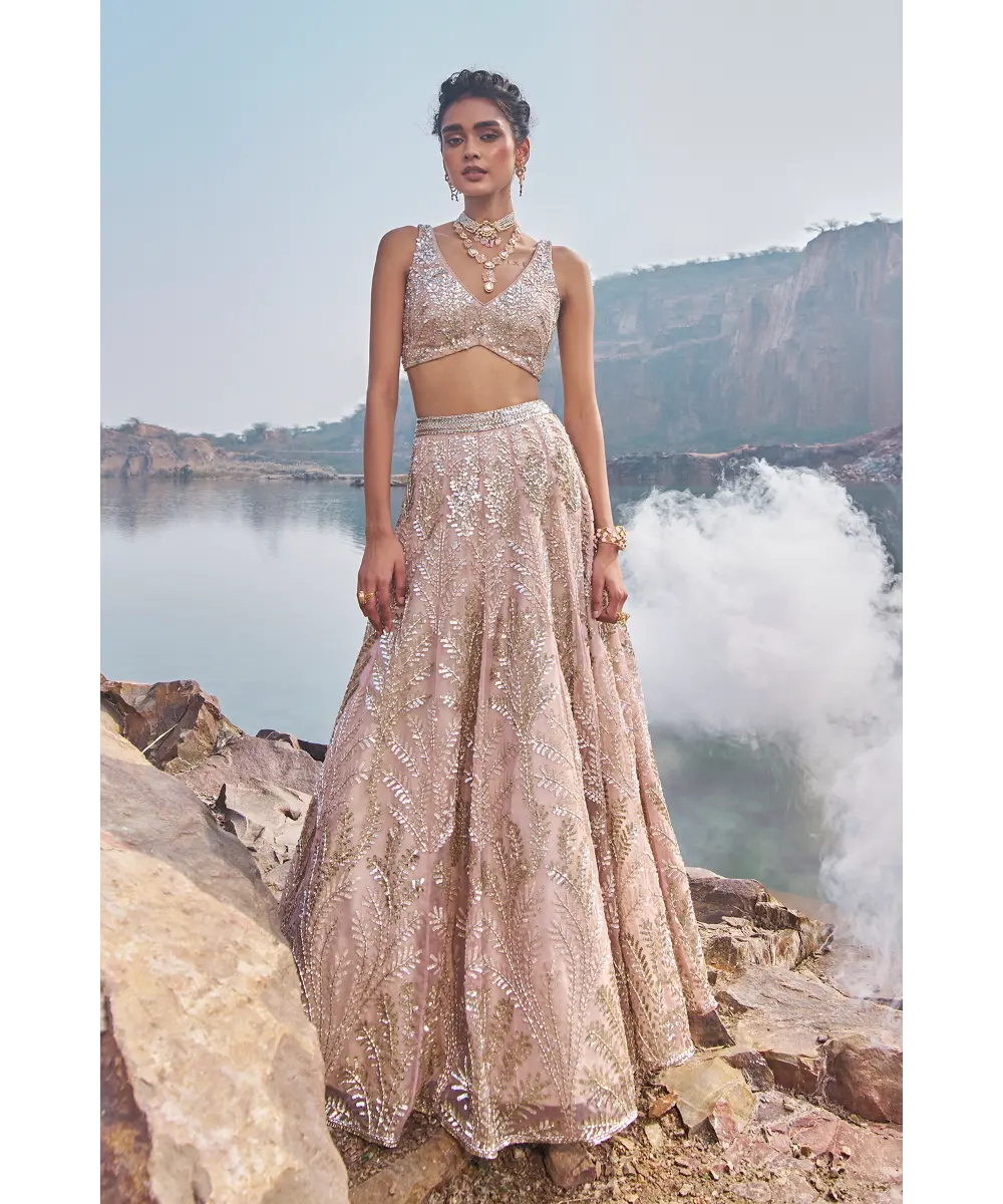NIDHIKA SHEKHAR- Bahaar E Jashan Lehenga Set