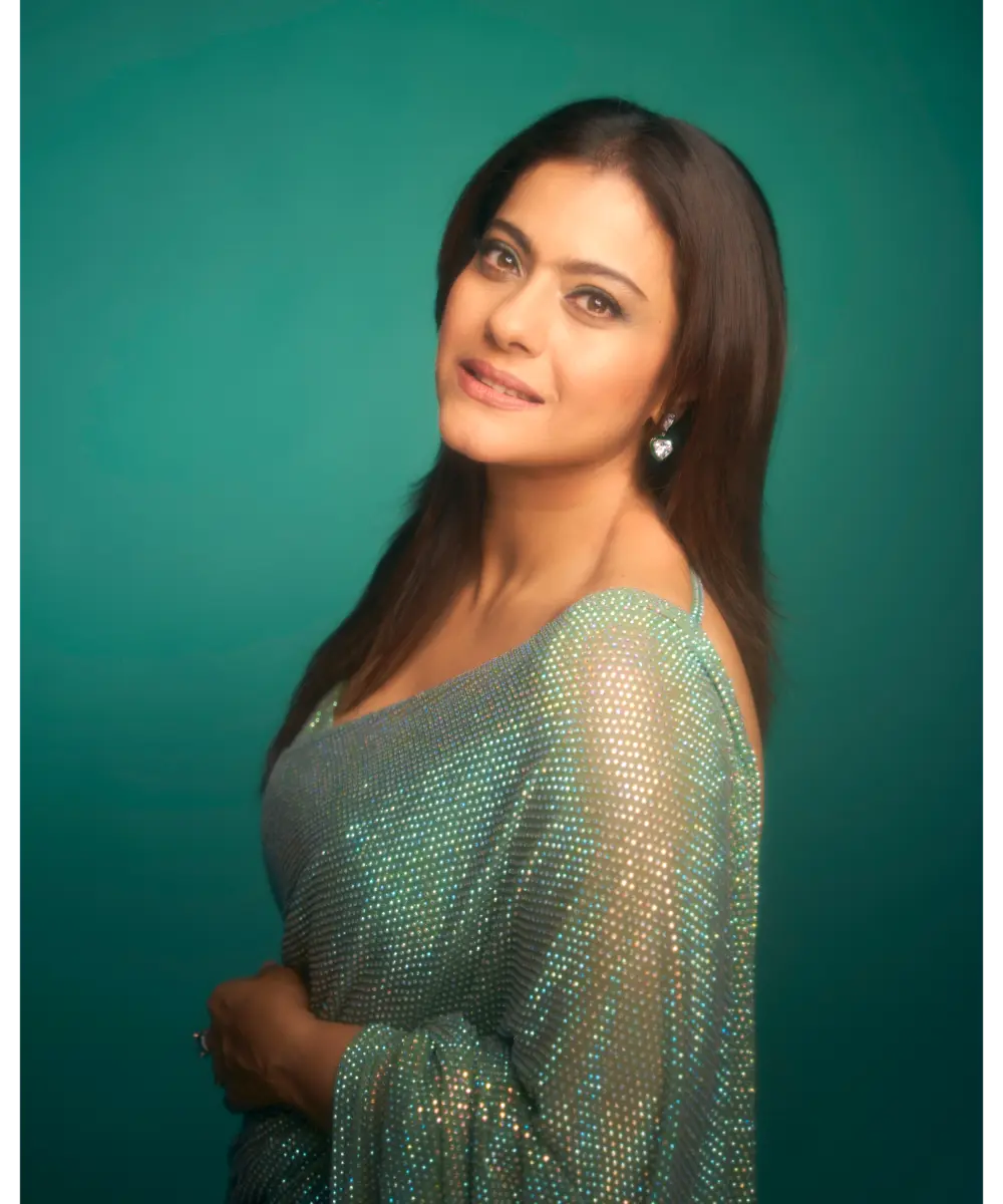 ITRH - Gleaming Mint Jewel saree set